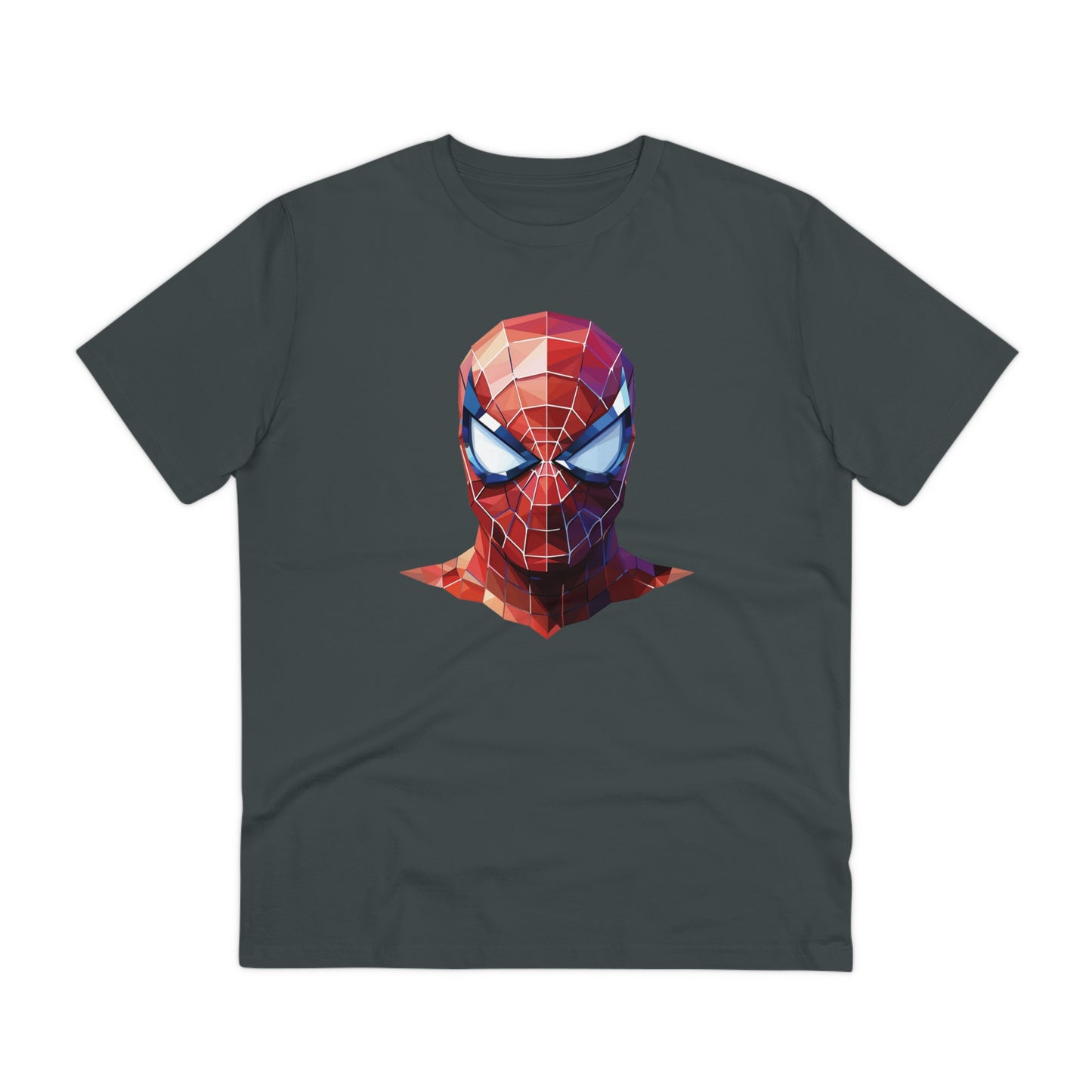 Spider-Man Polygonal Geometric T-Shirt - Swing into Stylish Adventure