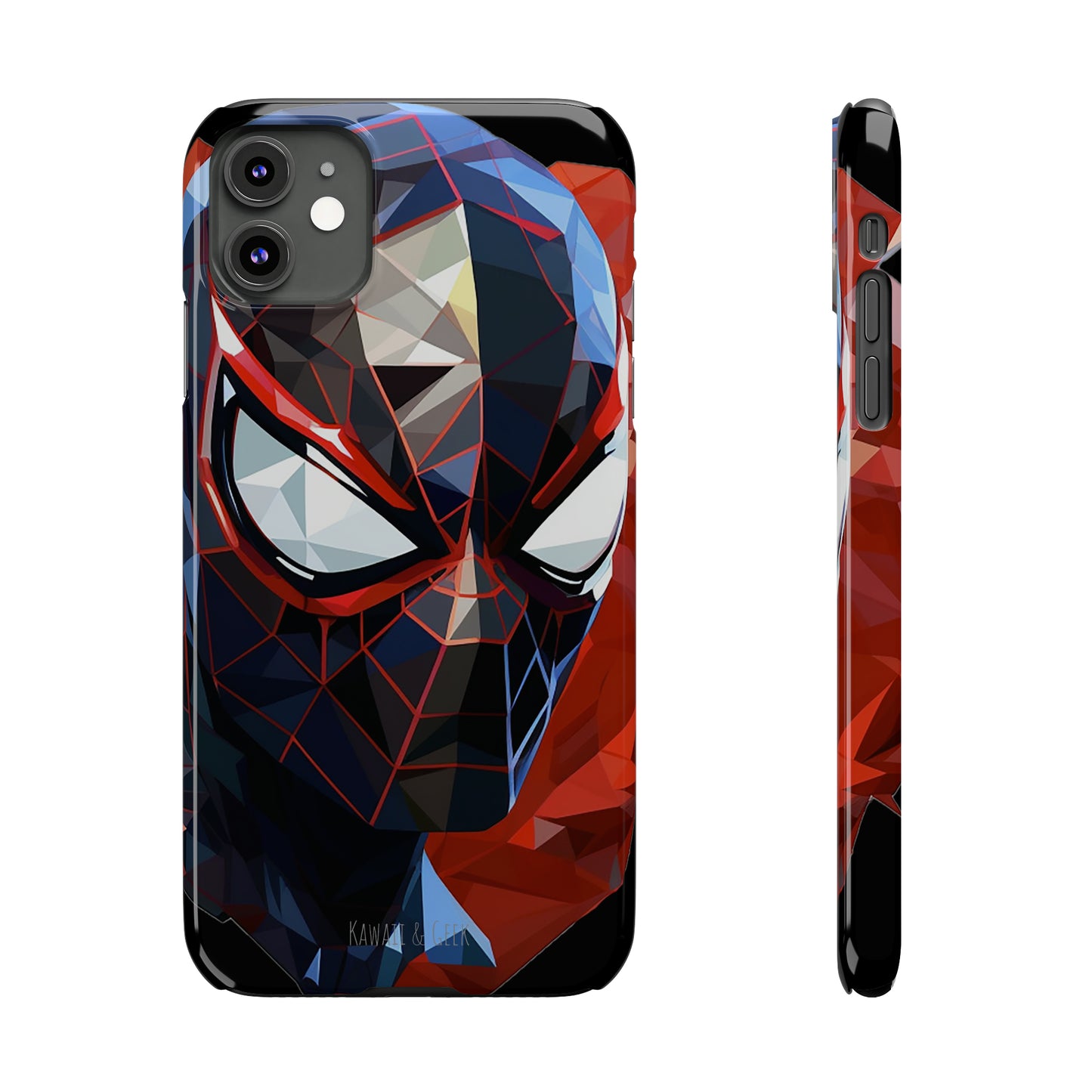 Miles Morales Slim Phone Case iPhone 15 Compatible - Embrace Superhero Style - Spider Man