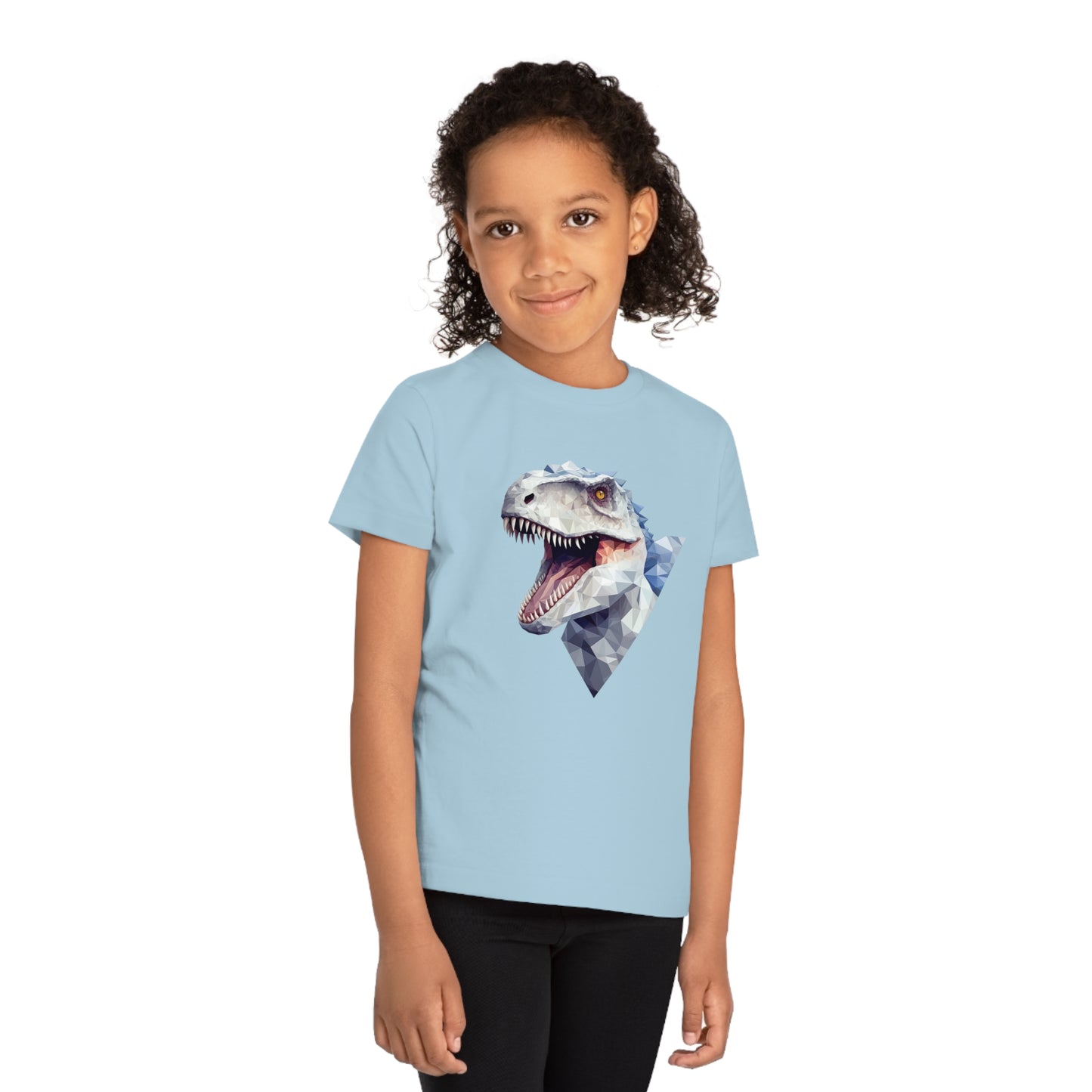 Indominus Rex Polygonal Kids T-Shirt - Embrace Jurassic Adventure