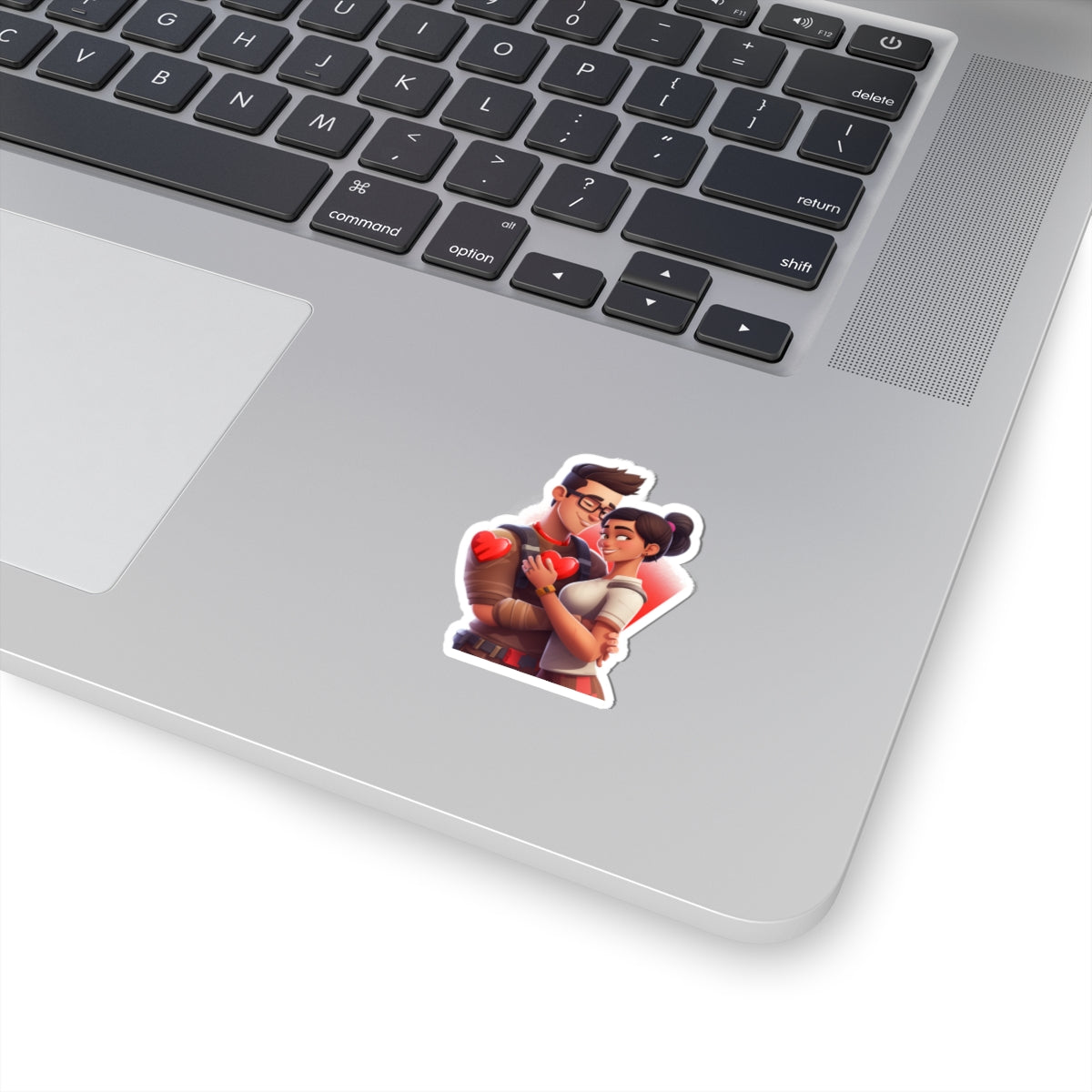 Fortnite-Inspired Couple Sticker - Valentine's Edition