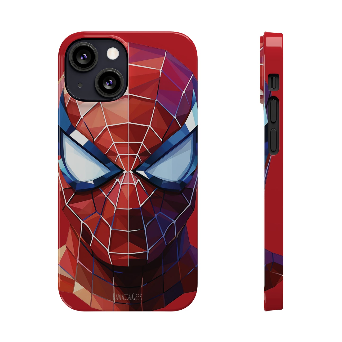 Spider-Man Slim Phone Case iPhone 15 compatible - Embrace Web-Slinging Style - Avengers