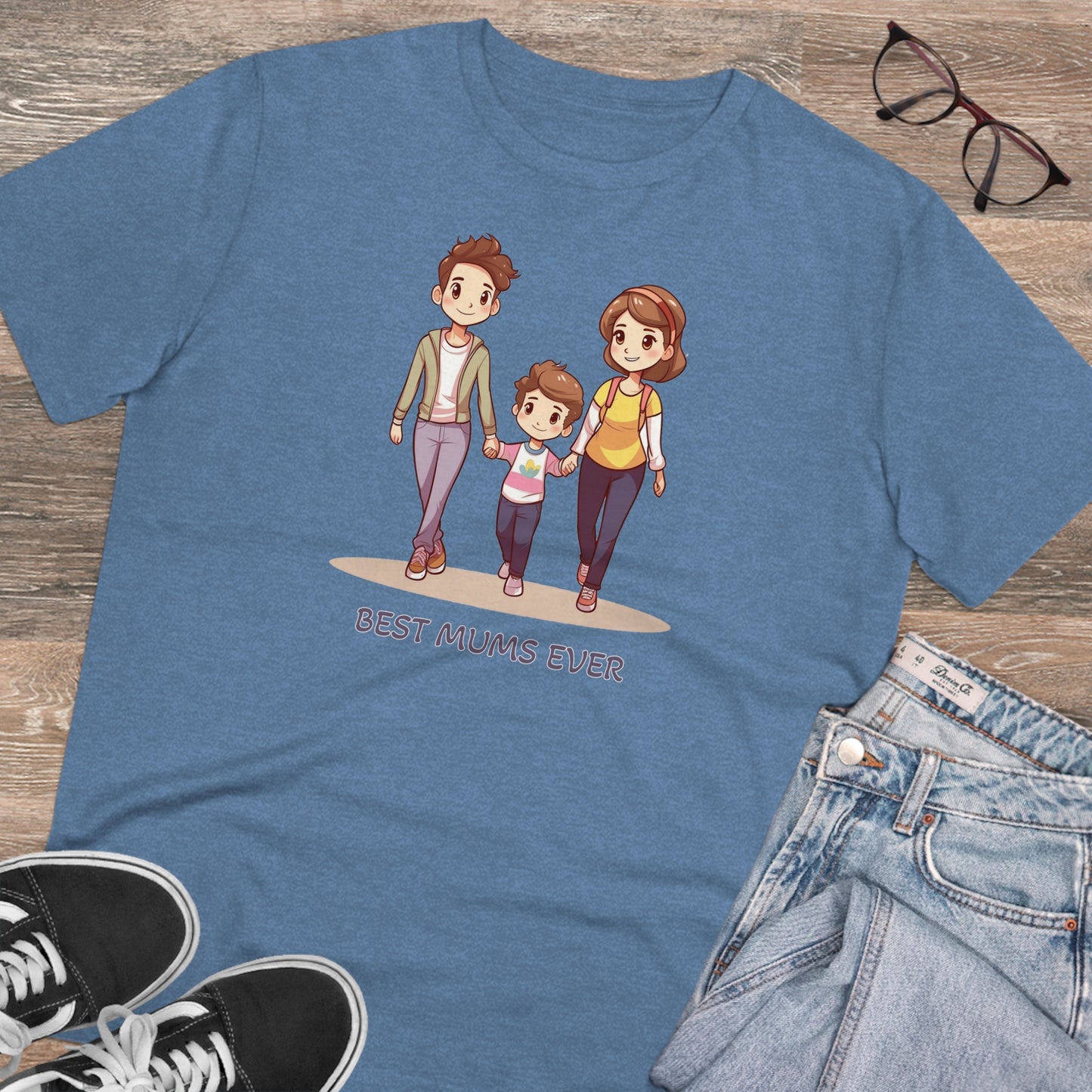 Best Mums Ever LGBT Couple T-Shirt - Celebrate Mother's Day with Love and Inclusivity