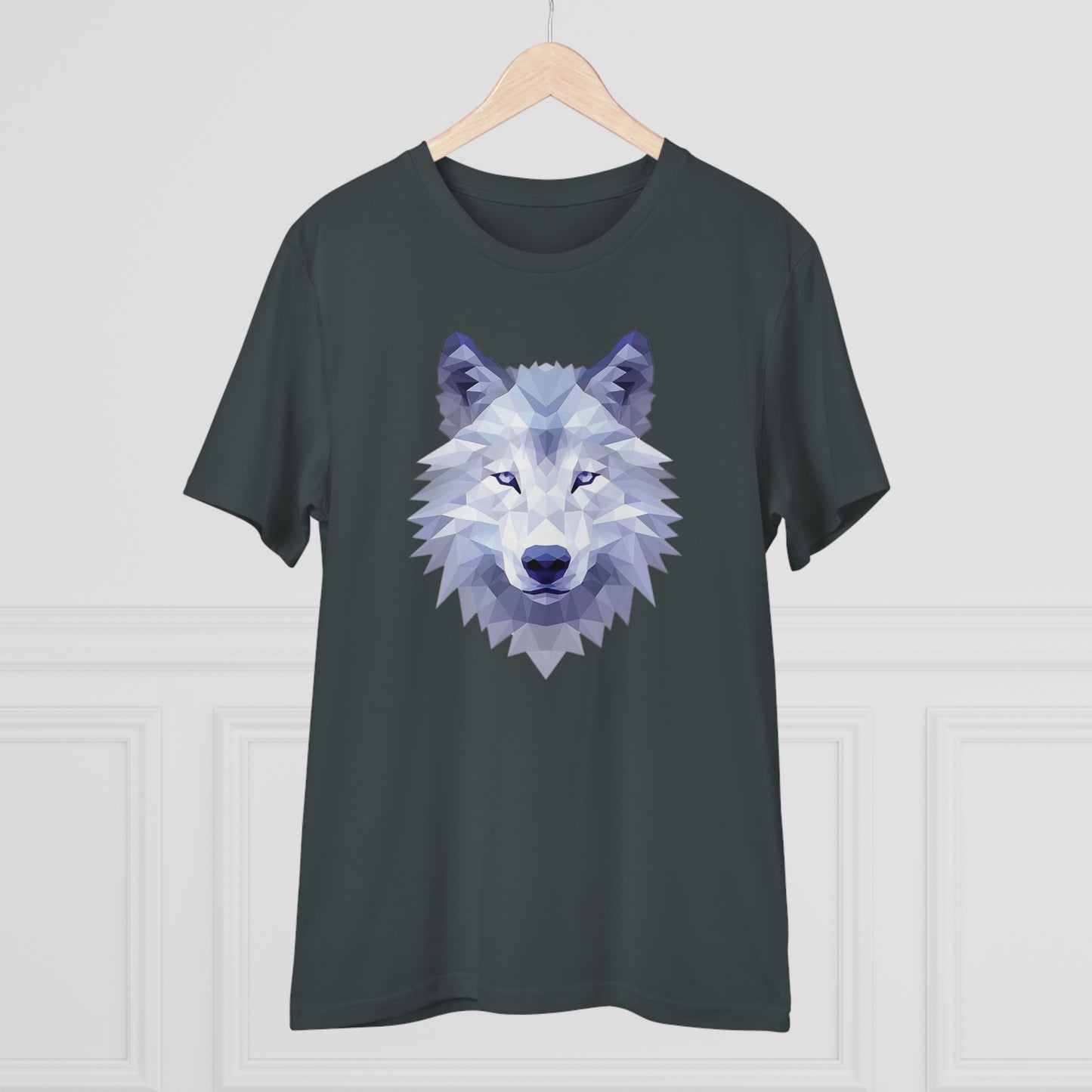 Wolf Polygonal T-Shirt - Embrace Wild Harmony