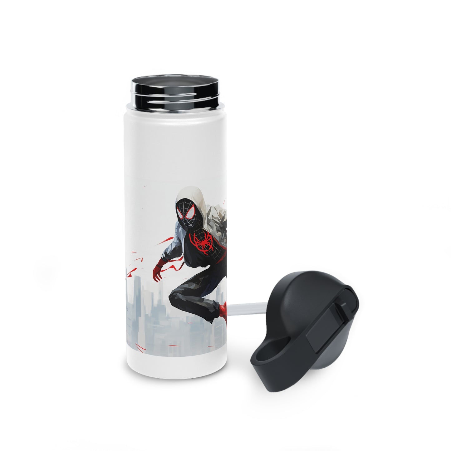 Miles Morales bottle : Sleek Stainless Steel Hydration
