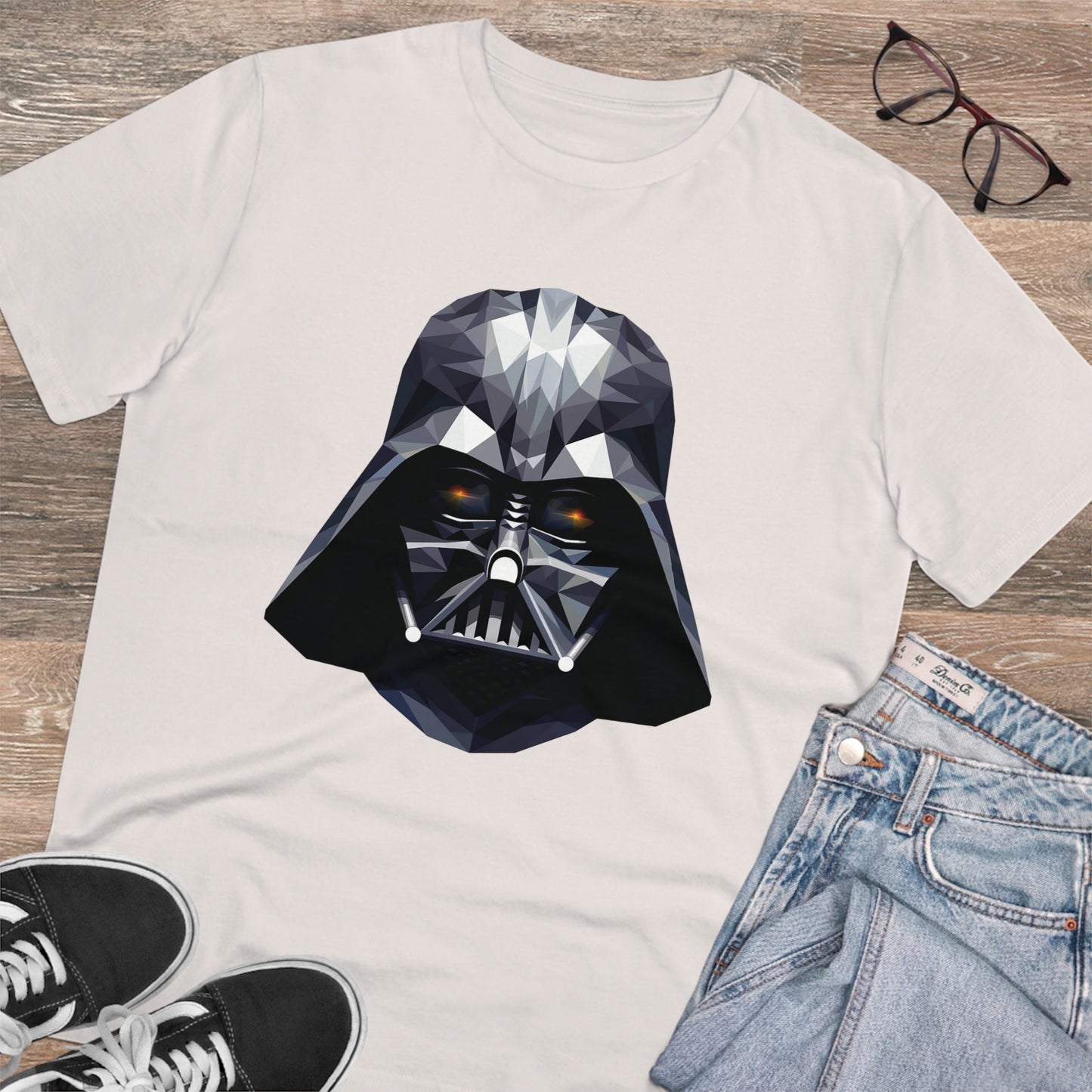 Darth Vader Polygonal T-Shirt - Embrace the Dark Side - Star Wars