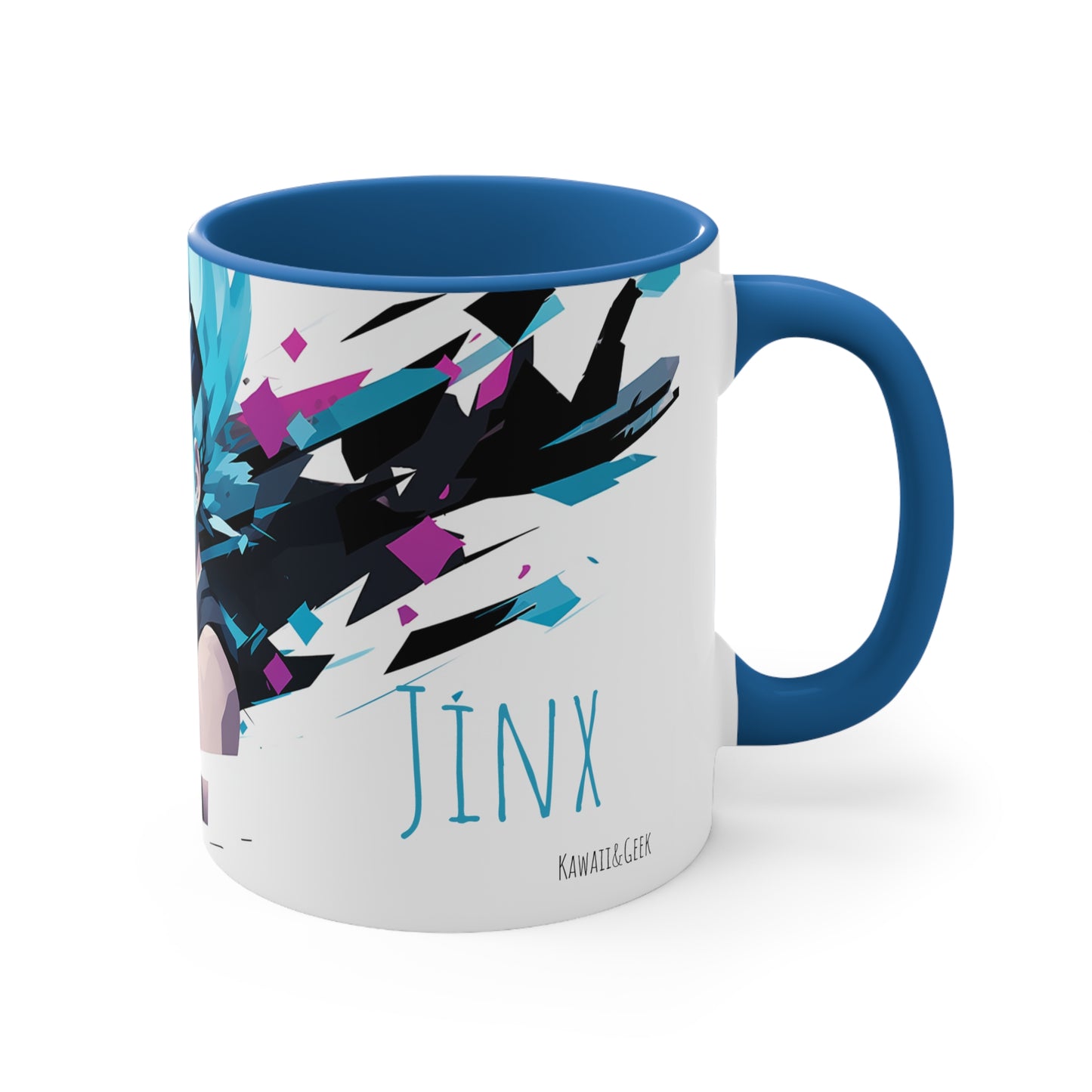 Jinx League of Legends / Arcane Mug - Embrace Chaos with 'Surprise! I'm back.'