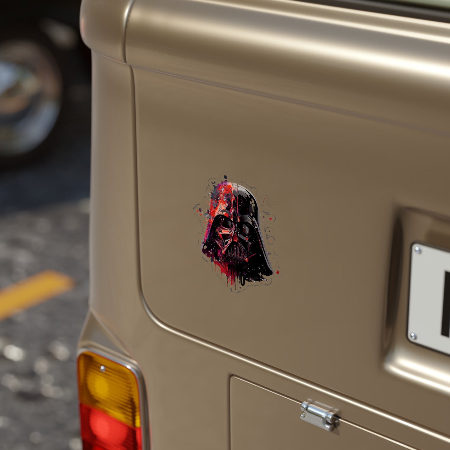 Darth Vader Outdoor Sticker - Red Edition - Add Some Dark Side Style to Your Tech