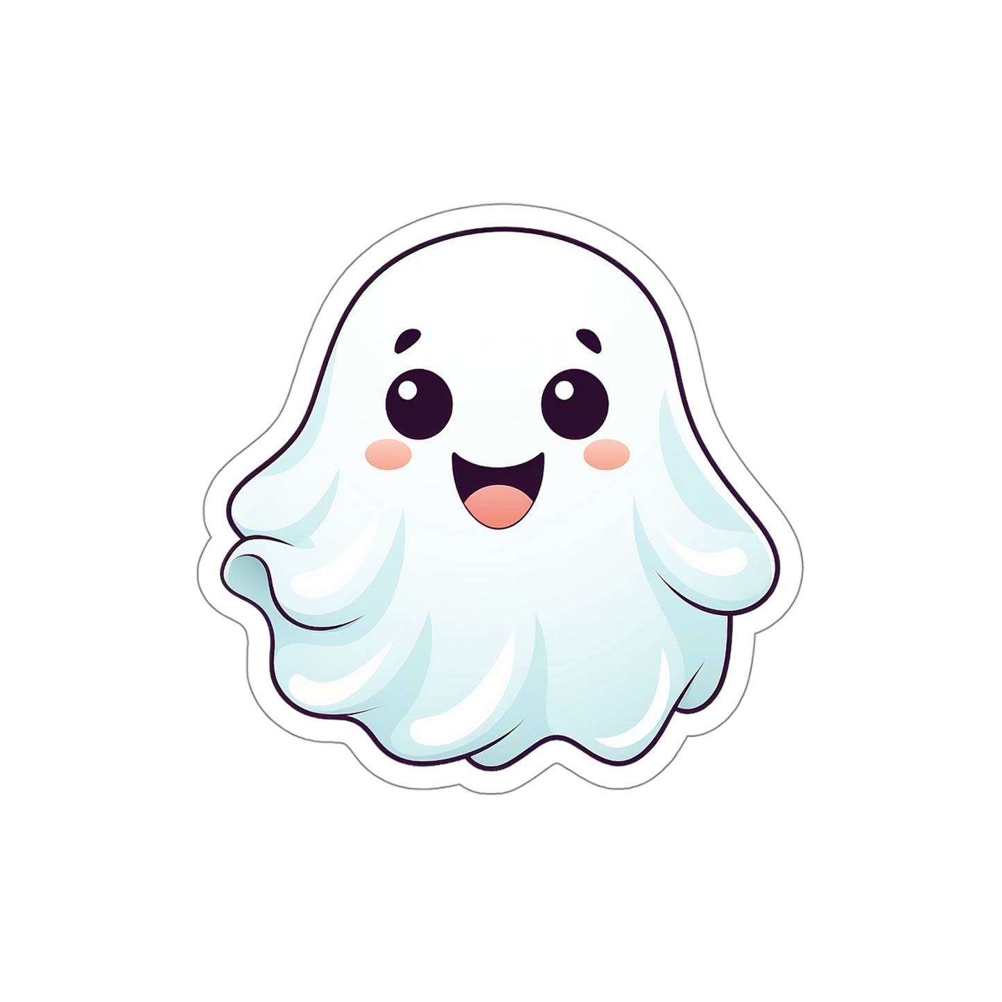 Halloween Special: Kawaii Ghost Sticker