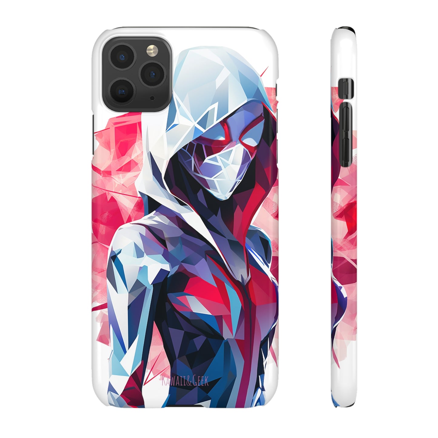 Spider Gwen Stacy Phone Case - Add Some Geometric and Heroic Style to Your Phone - Miles Morales