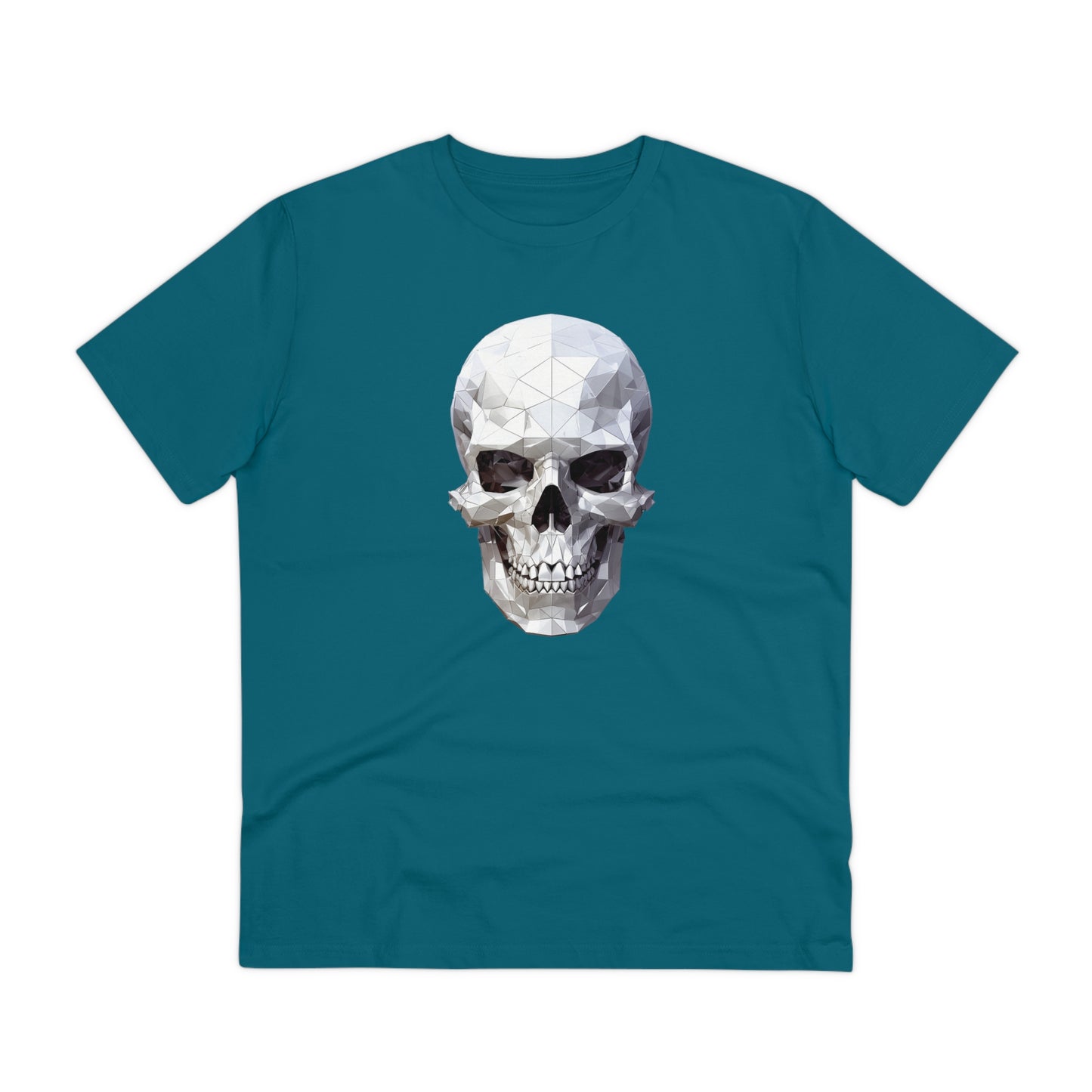Skull Polygonal T-Shirt - Embrace Edgy Style