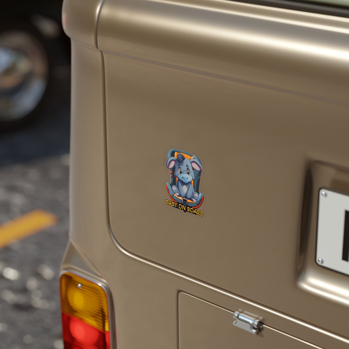 Baby on Board car Sticker - Eeyore - Whimsical Companion Onboard