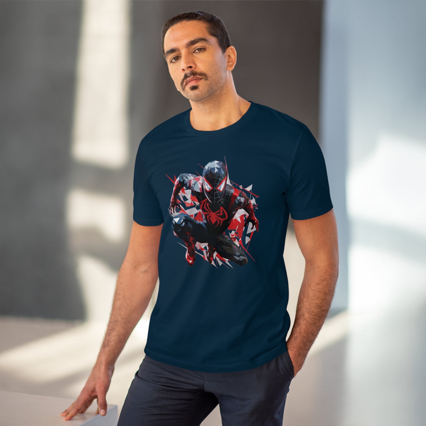 Miles Morales Polygonal T-Shirt - Embrace the Ultimate Style