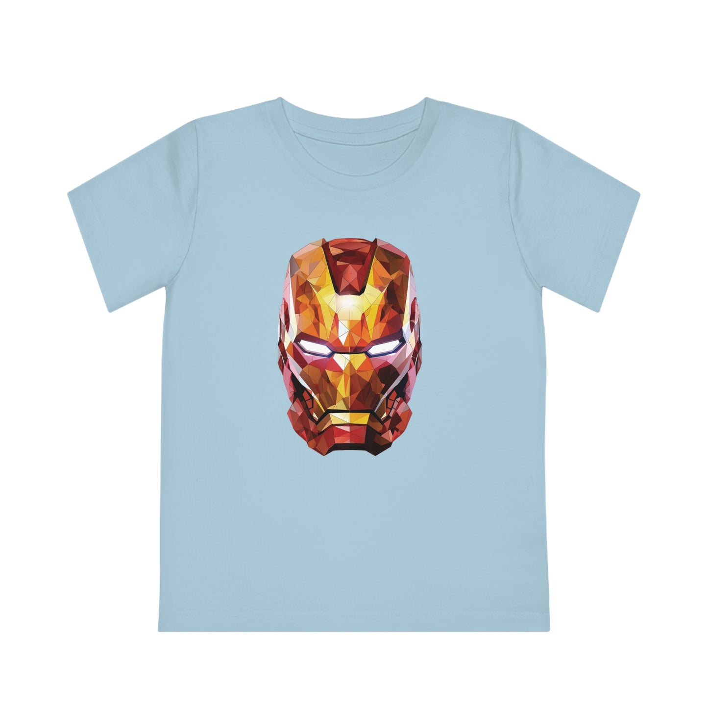 Iron Man Polygonal Kids T-Shirt - Embrace Heroic Style