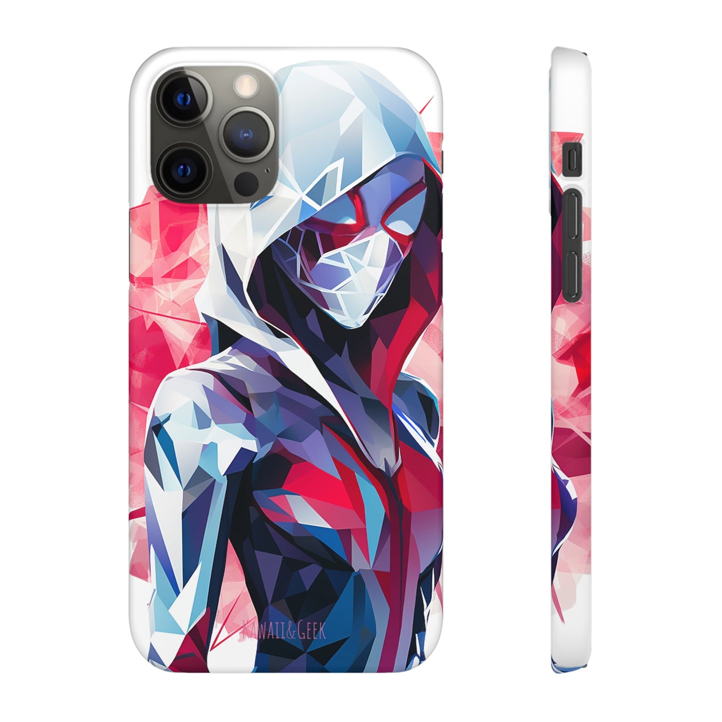 Spider Gwen Stacy Phone Case - Add Some Geometric and Heroic Style to Your Phone - Miles Morales