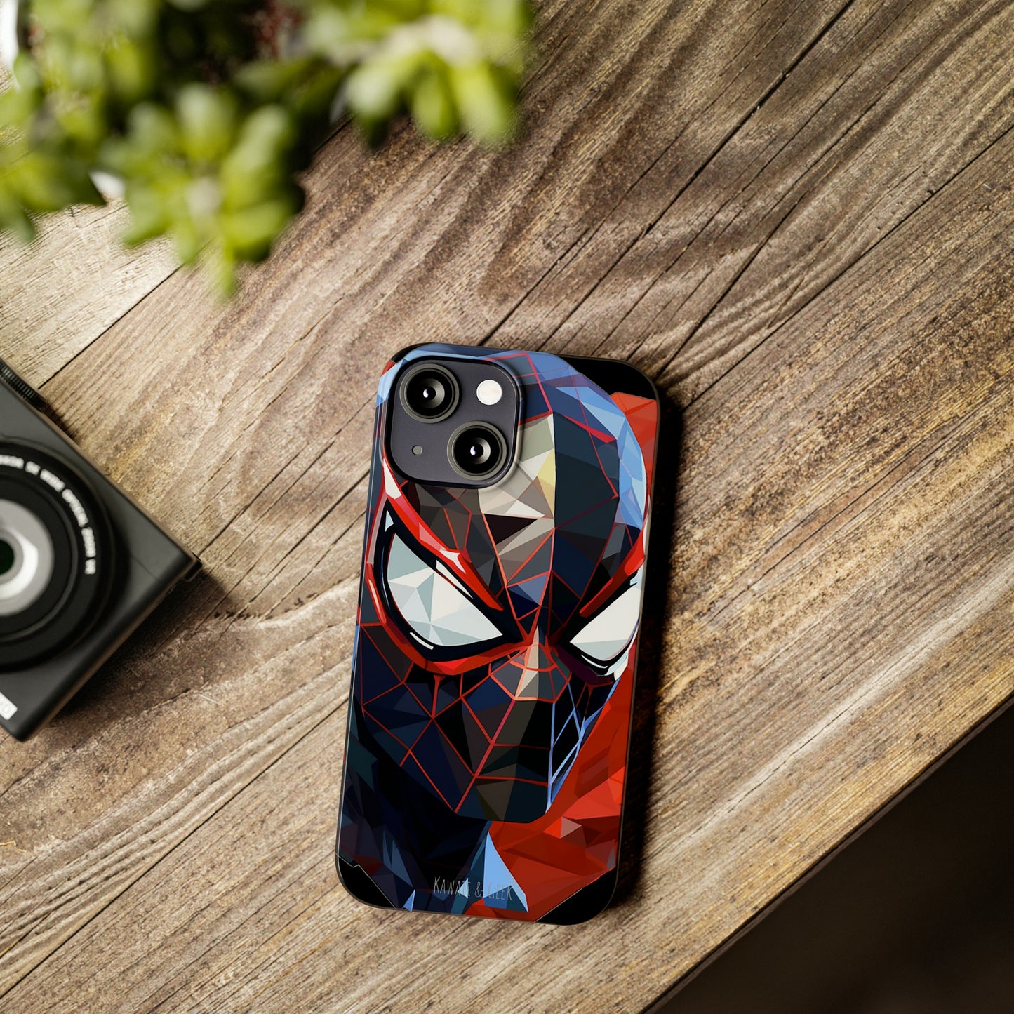Miles Morales Slim Phone Case iPhone 15 Compatible - Embrace Superhero Style - Spider Man