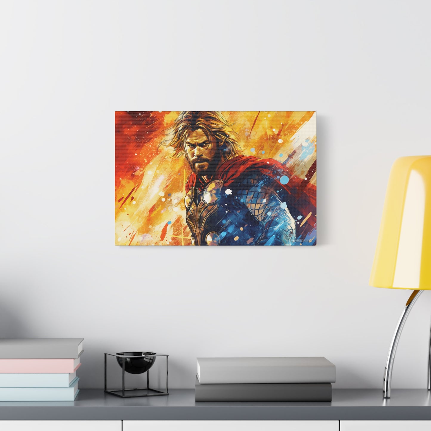Thor Canvas - Embrace the Power and Majesty of the Mighty Thor - Avengers