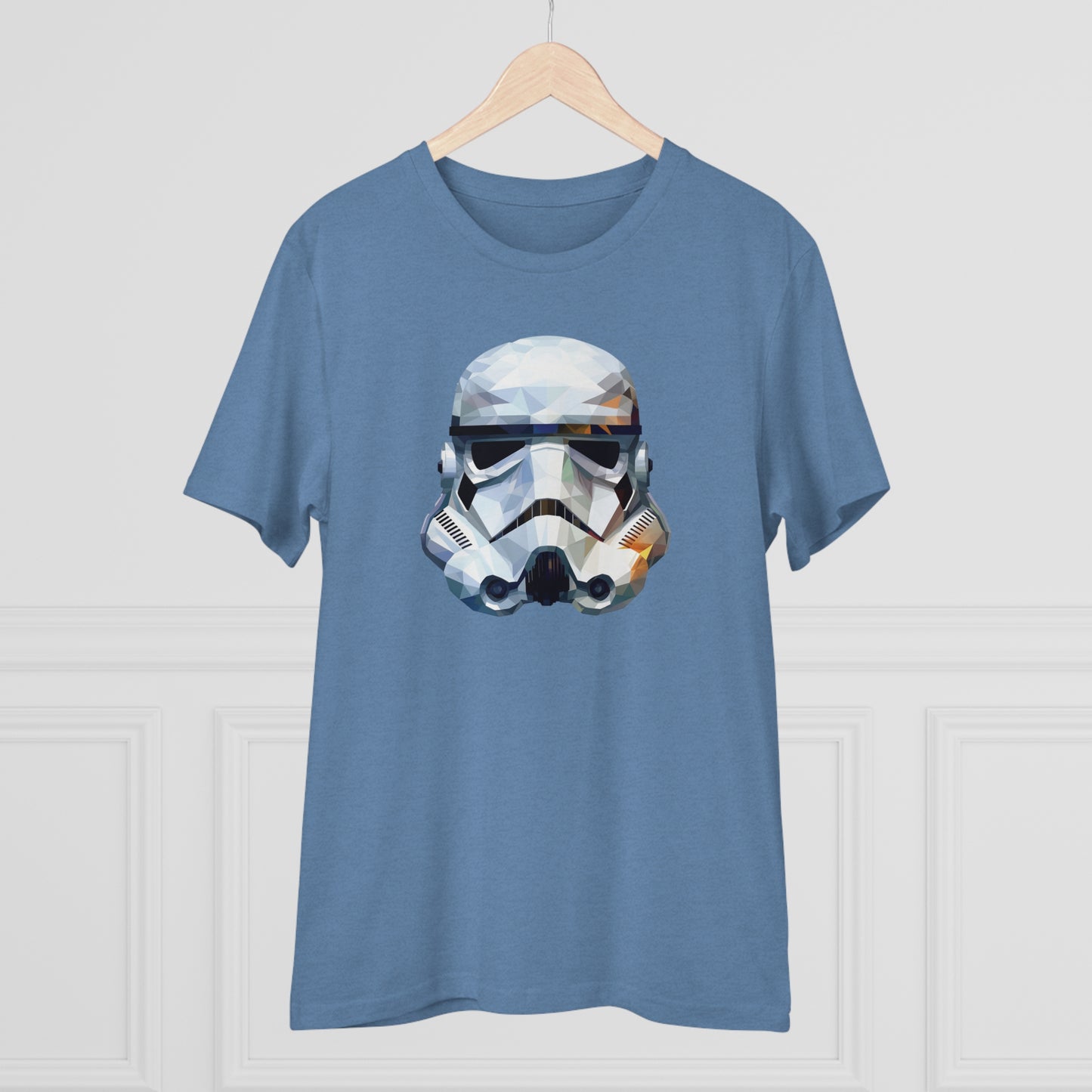 Stormtrooper Polygonal T-Shirt - Embrace Galactic Precision - Star Wars