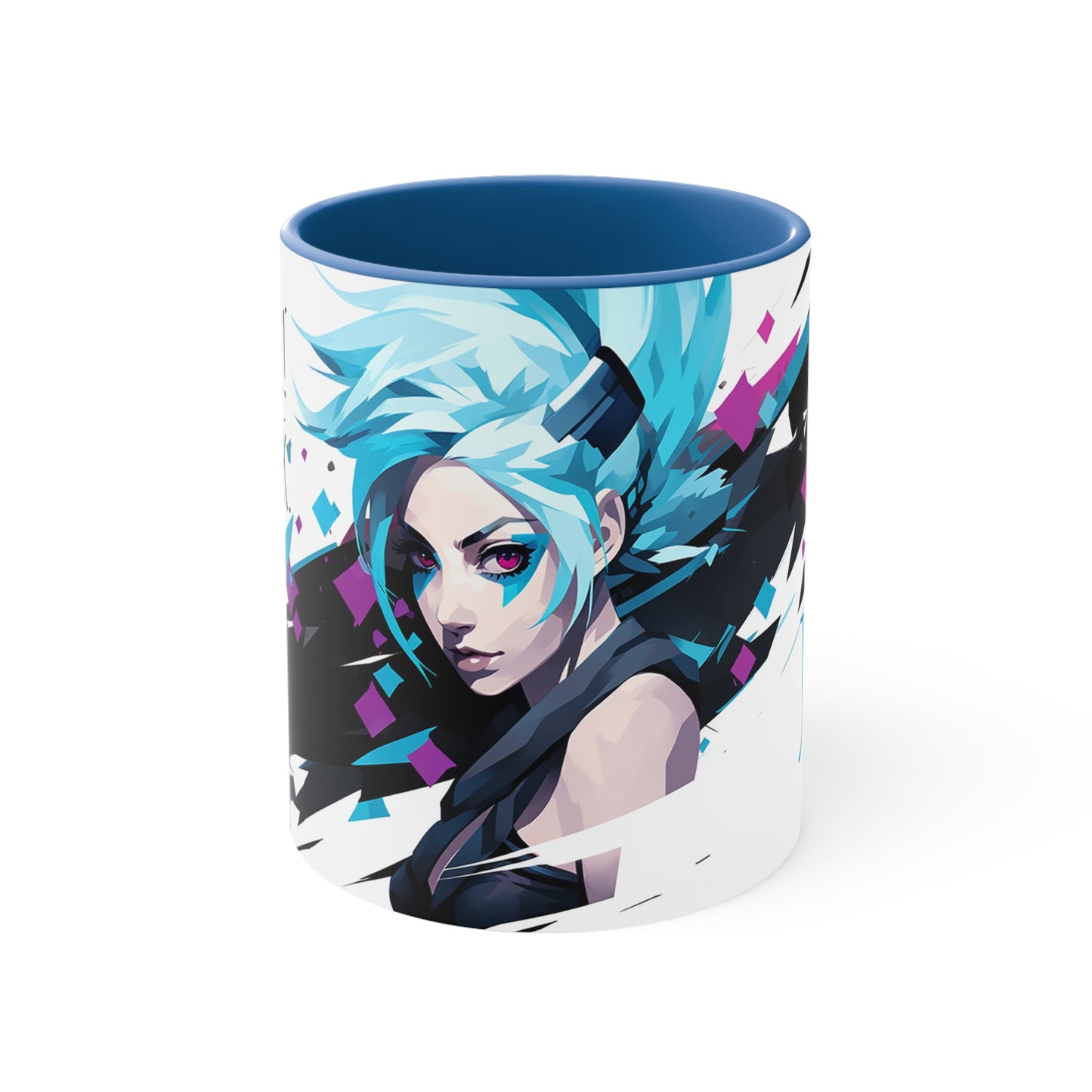 Jinx League of Legends / Arcane Mug - Embrace Chaos with 'Surprise! I'm back.'