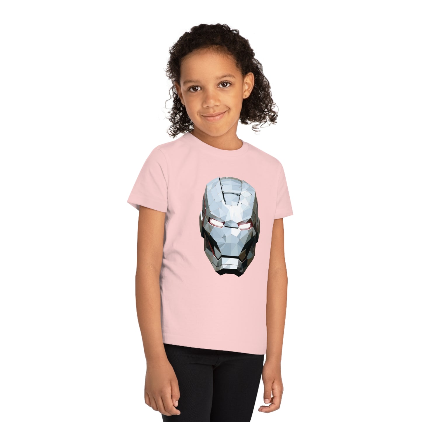 Iron Man Polygonal Kids T-Shirt - Embrace Heroic Style
