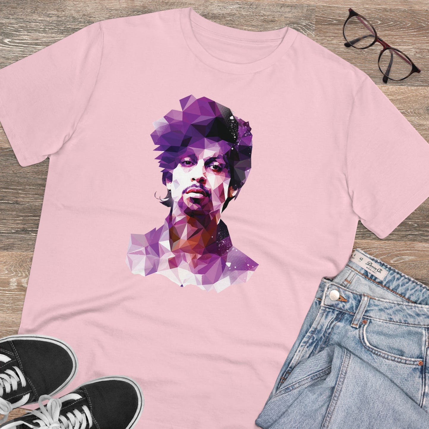 Prince Polygonal T-Shirt - Embrace Iconic Music