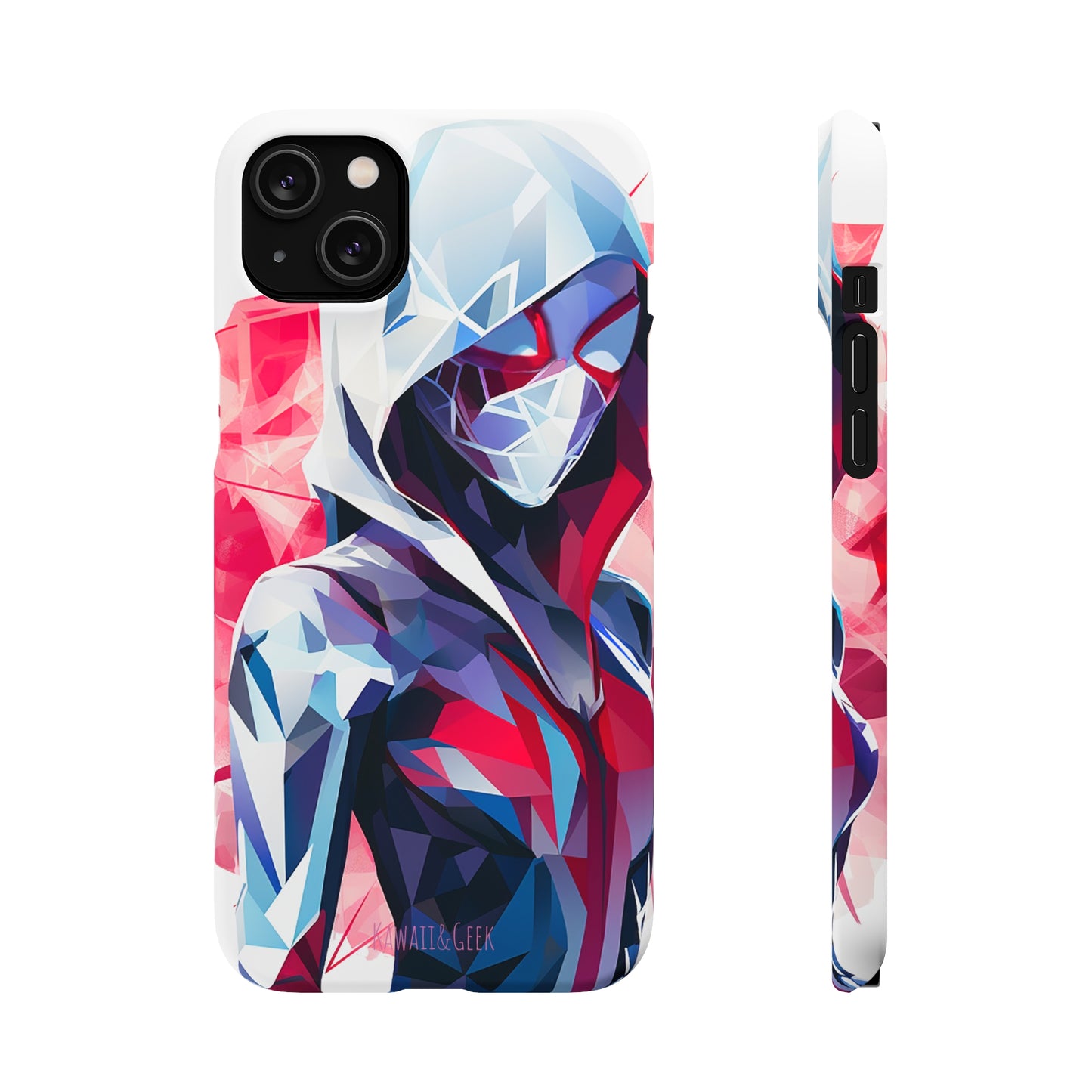 Spider Gwen Stacy Phone Case - Add Some Geometric and Heroic Style to Your Phone - Miles Morales