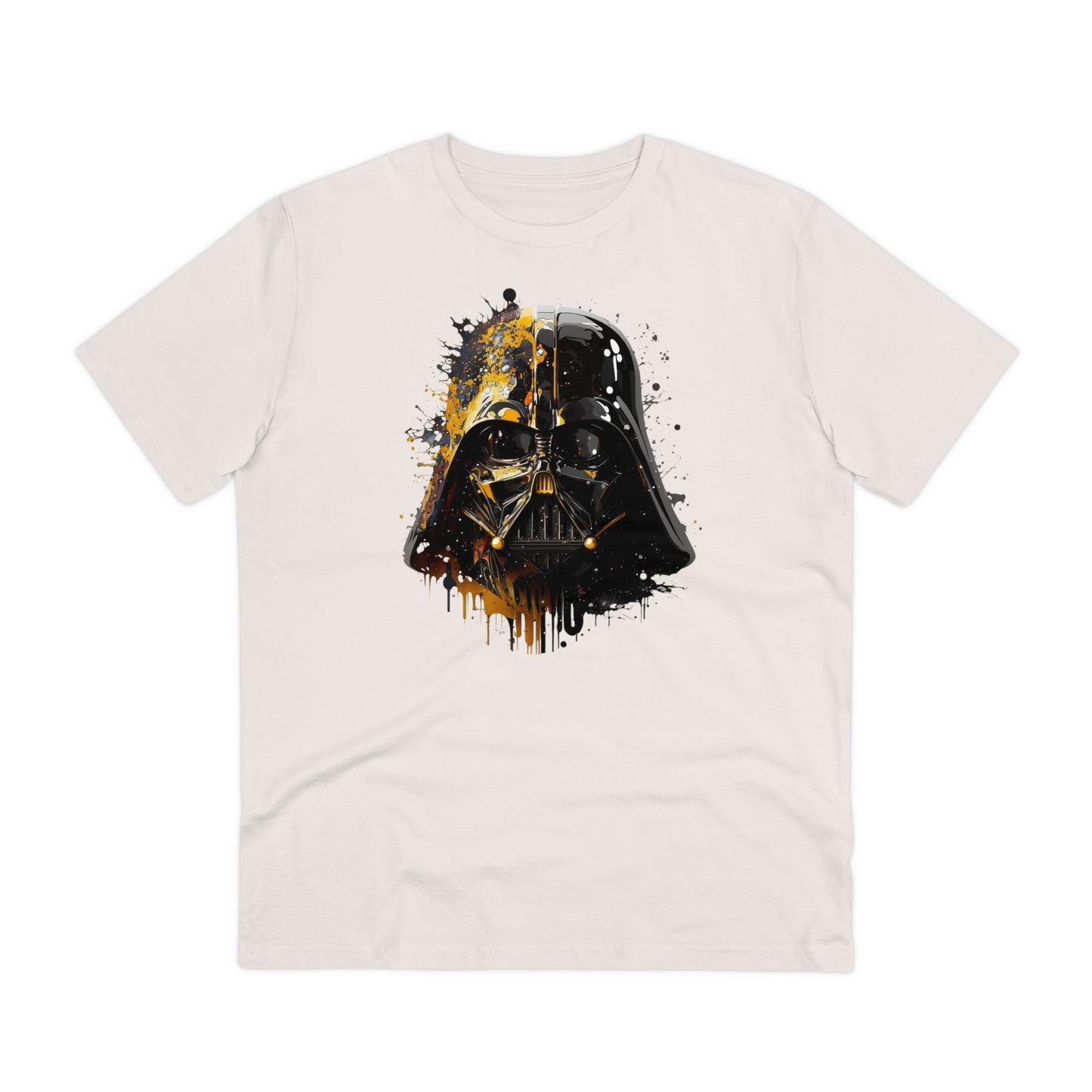 Darth Vader in Watercolor Style Eco-Friendly Unisex T-Shirt - Add Some Artistic and Sustainable Style to Your Wardrobe