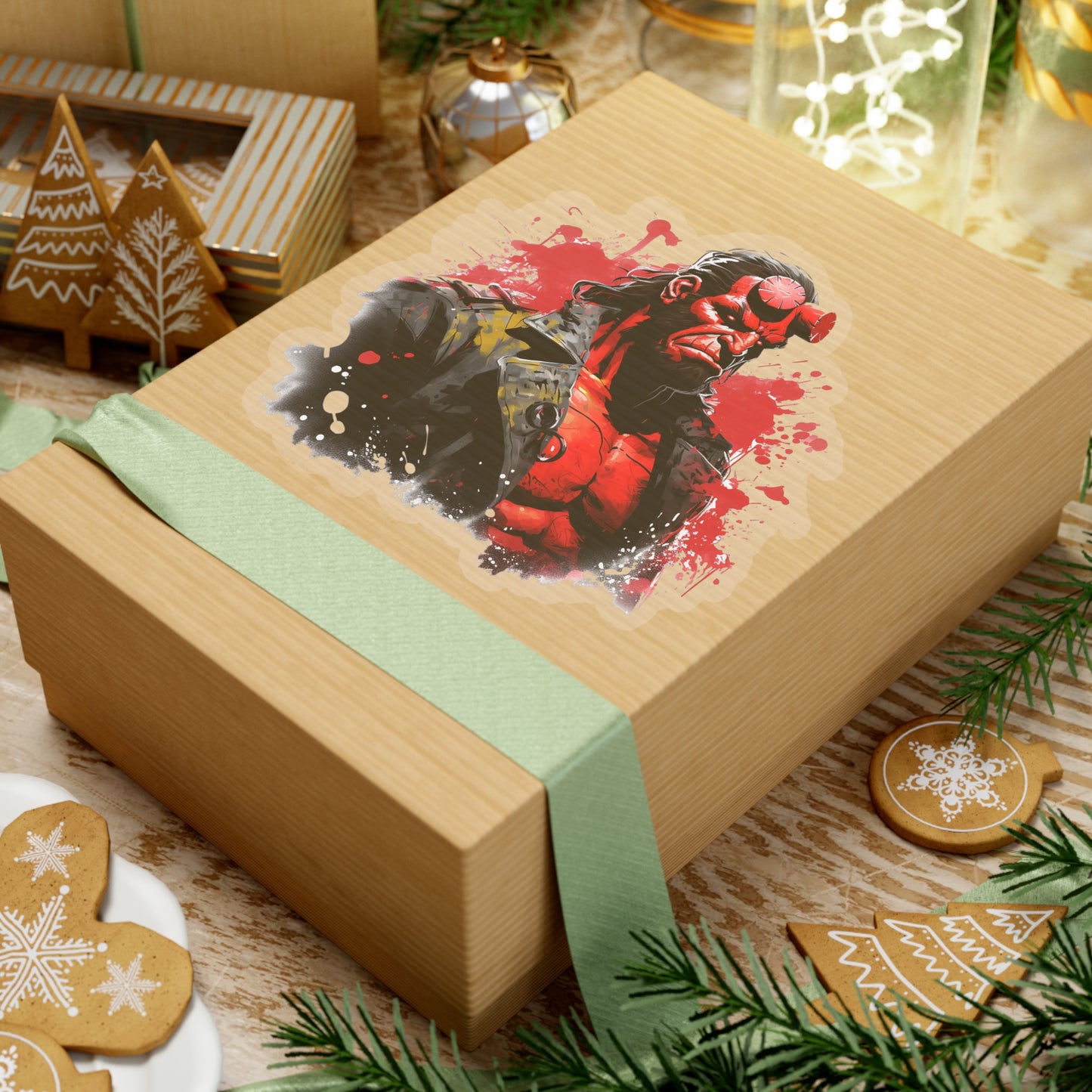 Hellboy Sticker - Premium Halloween Sticker