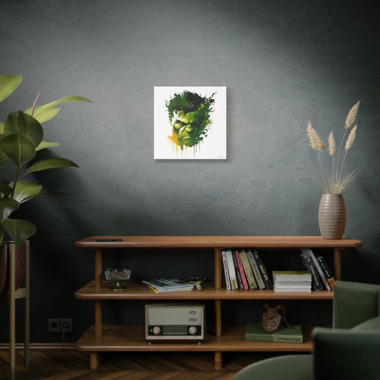 Hulk Canva - Add Some Pop-Art and Watercolor Style to Your Wall Decor - Marvel Avengers