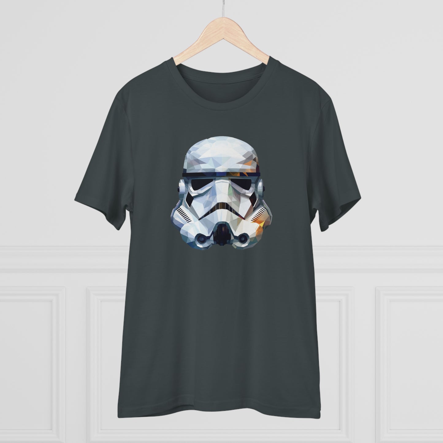 Stormtrooper Polygonal T-Shirt - Embrace Galactic Precision - Star Wars