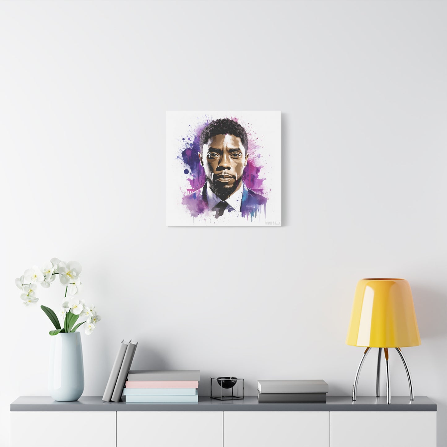 Chadwick Boseman Tribute Cotton Canvas