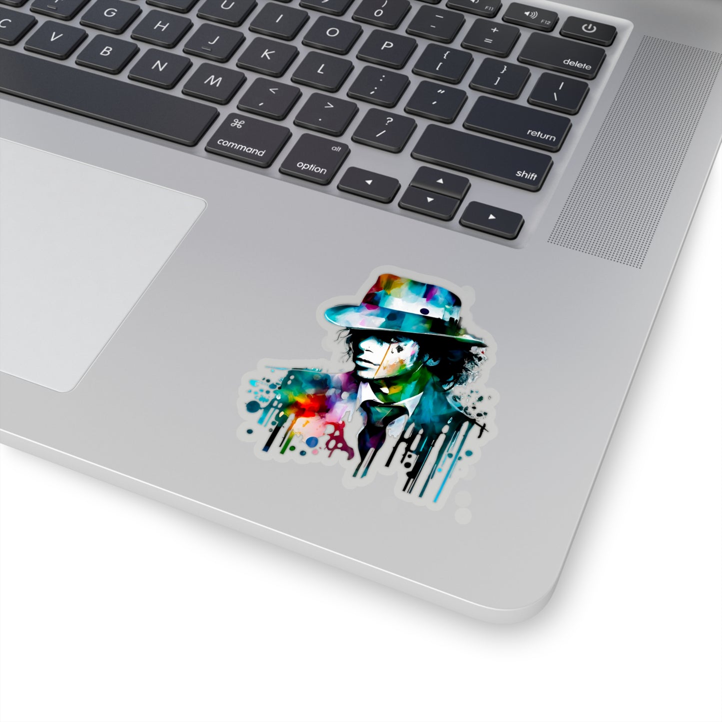 Michael Jackson Transparent Sticker - Add Some Pop and Iconic Style to Your Tech