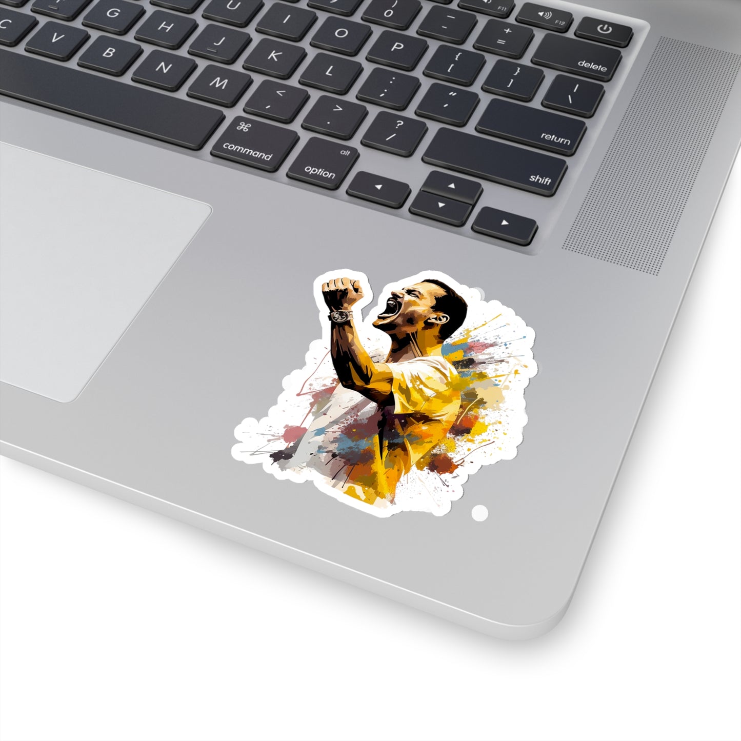 Freddie Mercury Watercolor Tribute Sticker