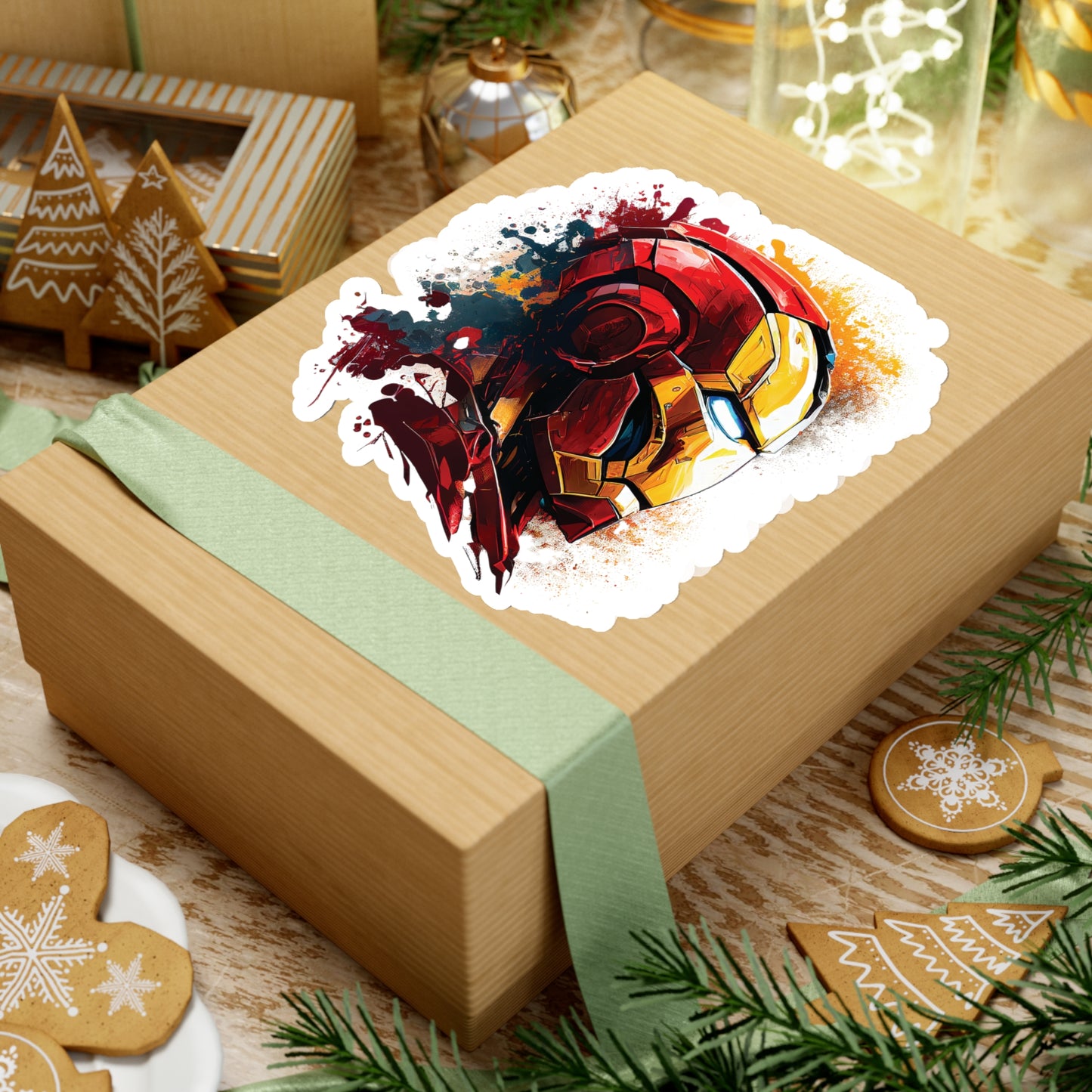 Iron Man Sticker - Perfect for Your Macbook or Smartphone - Marvel Avengers