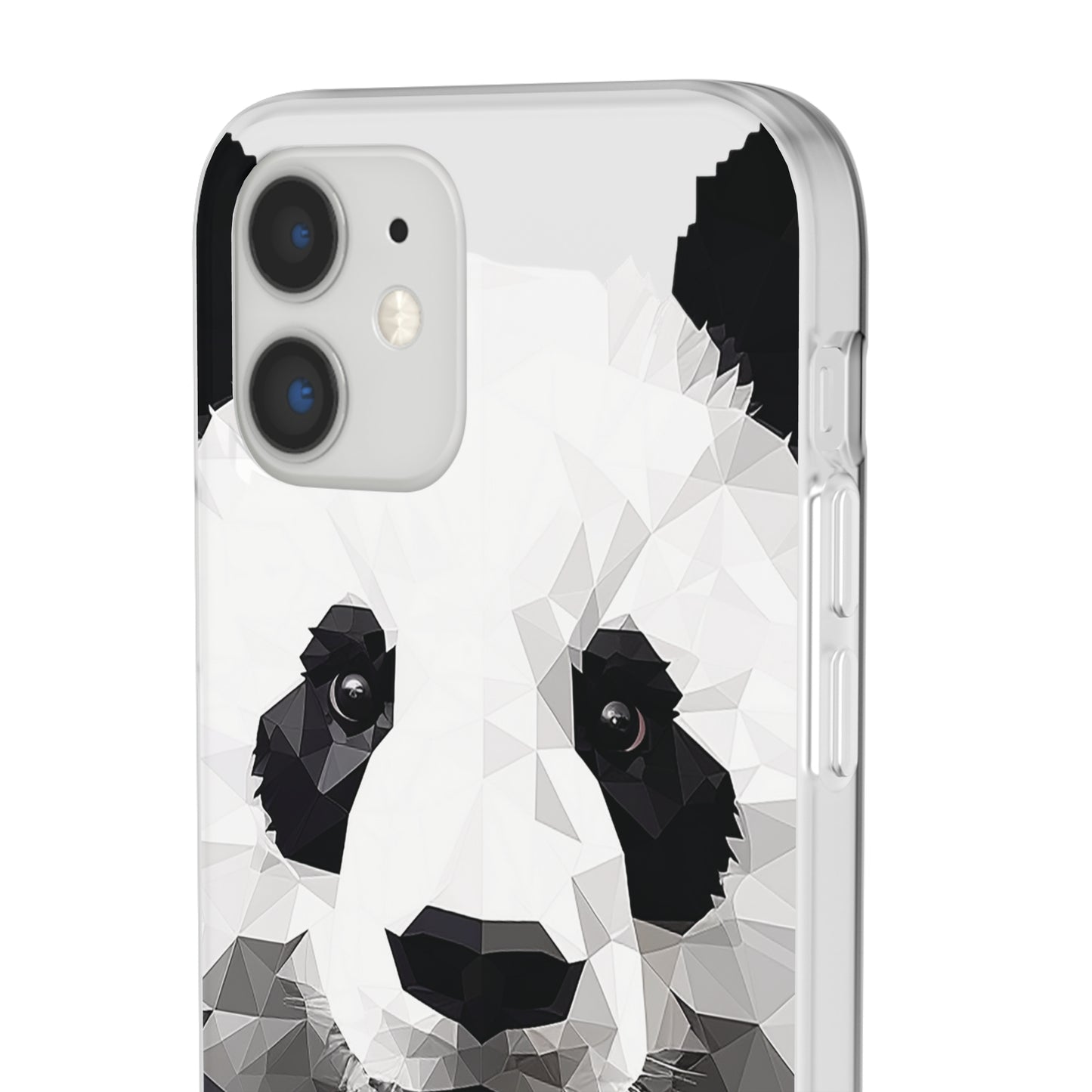 Cute Polygonal Panda Flexi phone Case - Protect Your Phone with Some Unique and Adorable Style