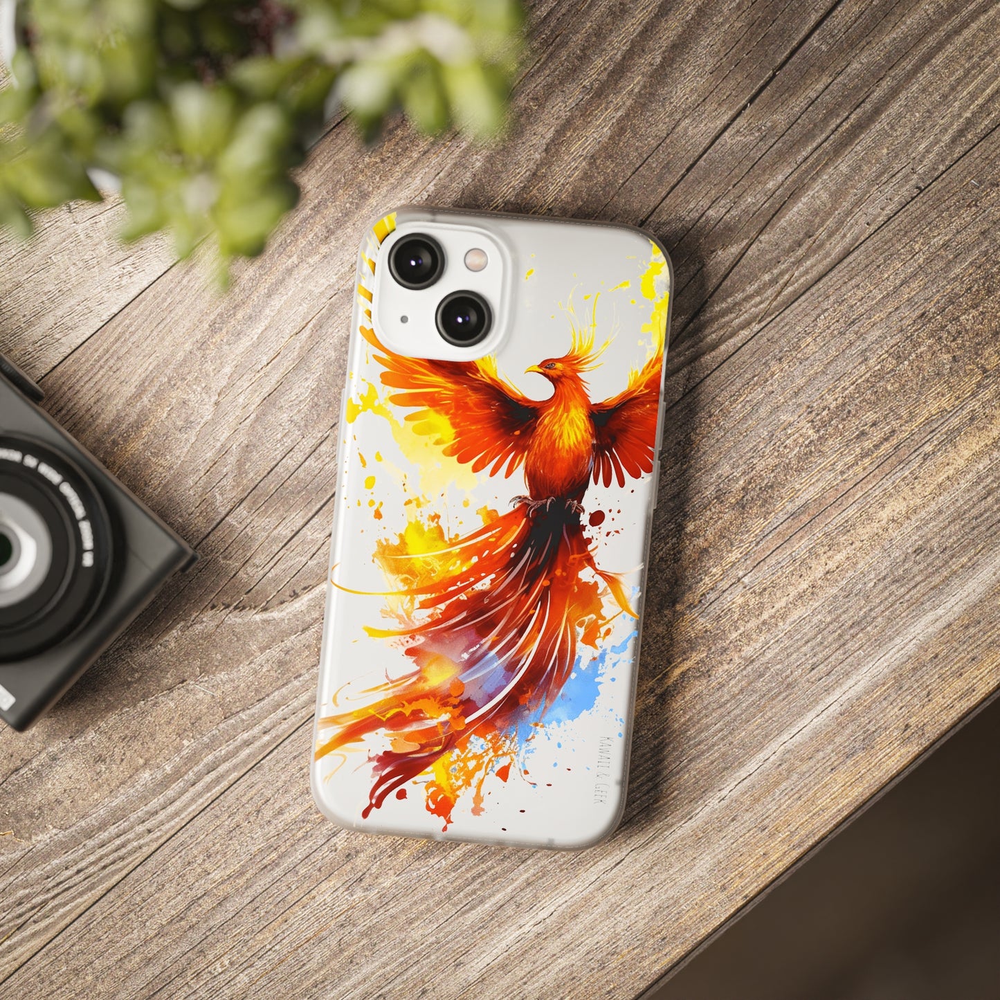 Phoenix Flexi Phone Case - Embrace the Symbol of Rebirth in Style
