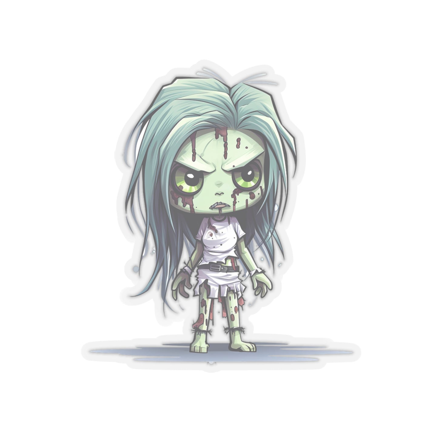 Halloween Special: Zombie Girl Sticker