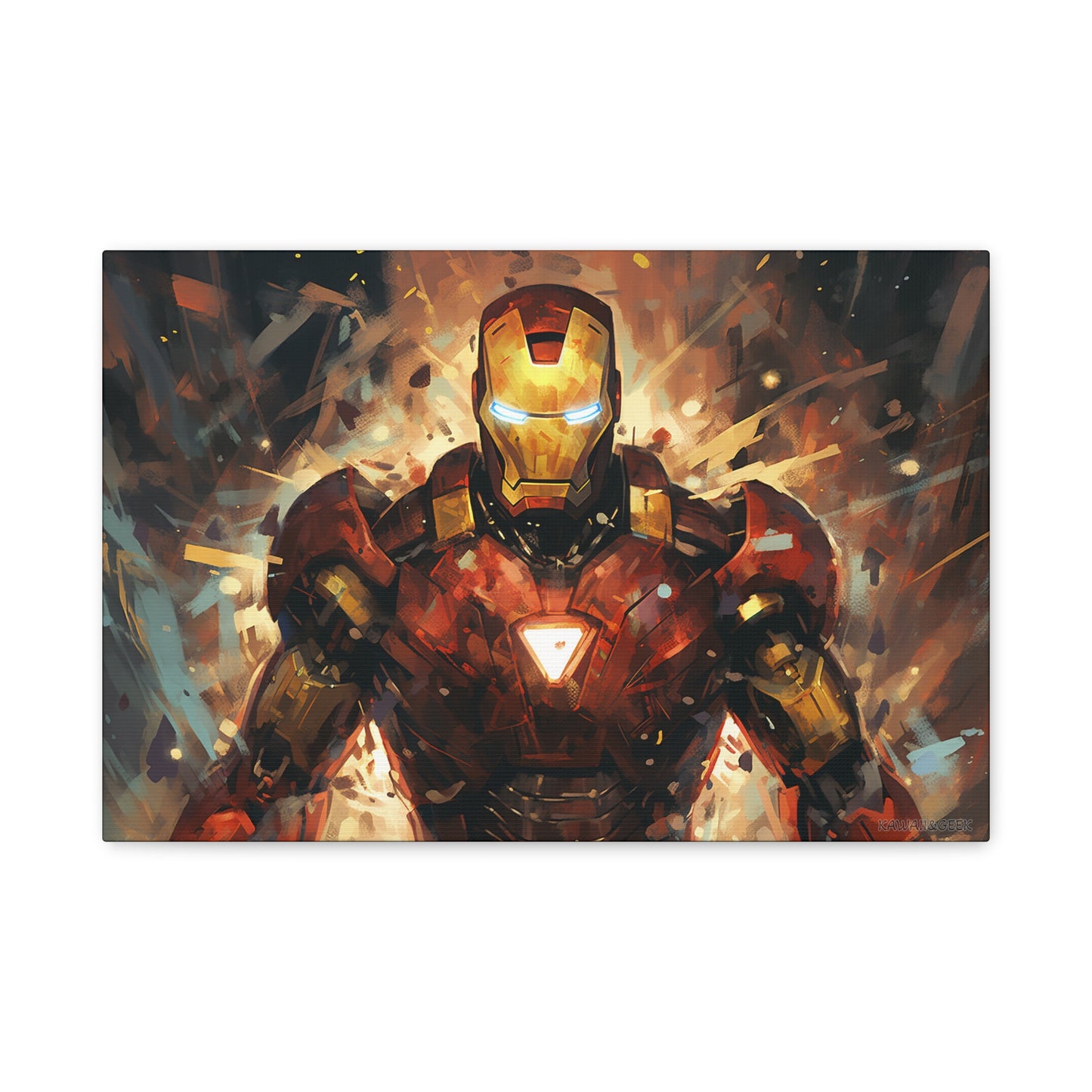 Iron Man Canva - Channel Your Inner Superhero with Artistic Flair - Marvel Avengers