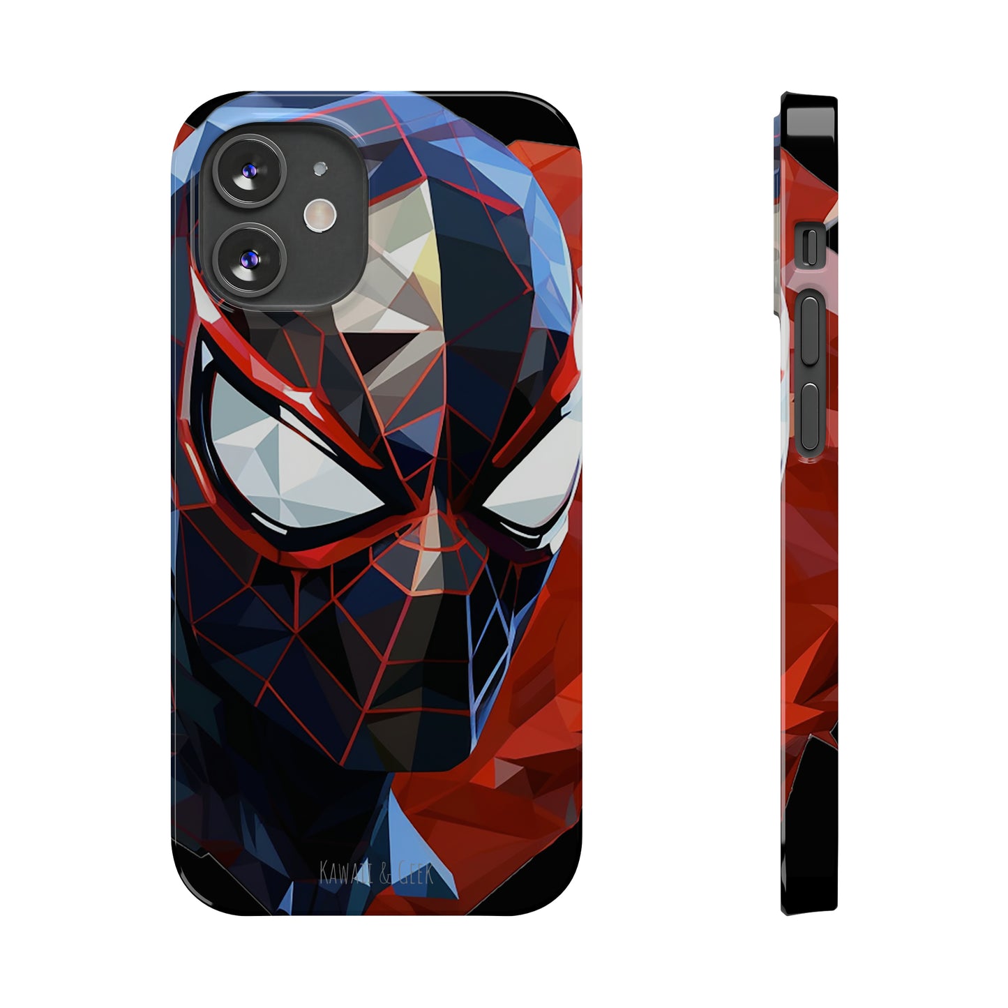 Miles Morales Slim Phone Case iPhone 15 Compatible - Embrace Superhero Style - Spider Man