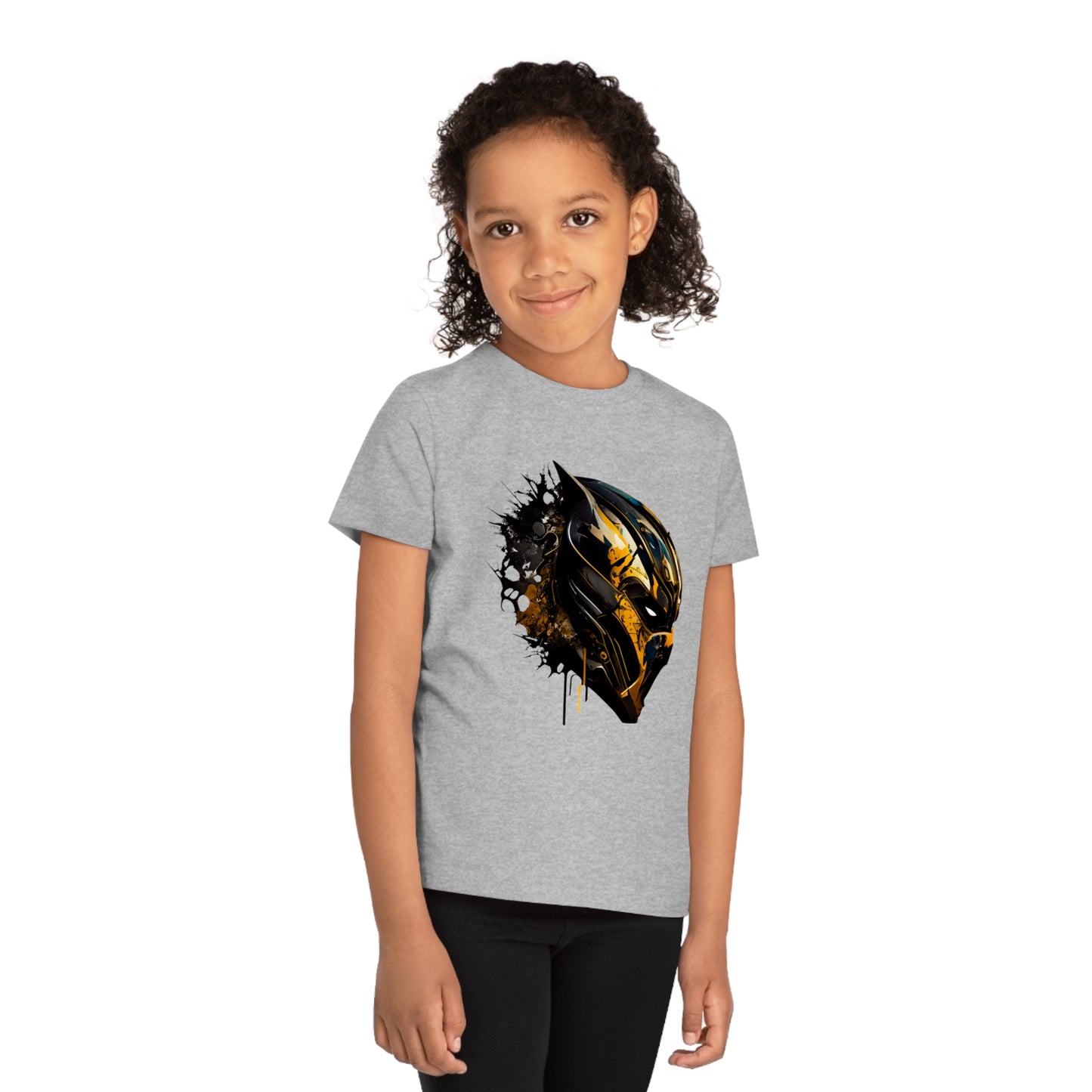 Black Panther Kids Eco-Friendly T-Shirt - Unleash the Power of Wakanda in Style