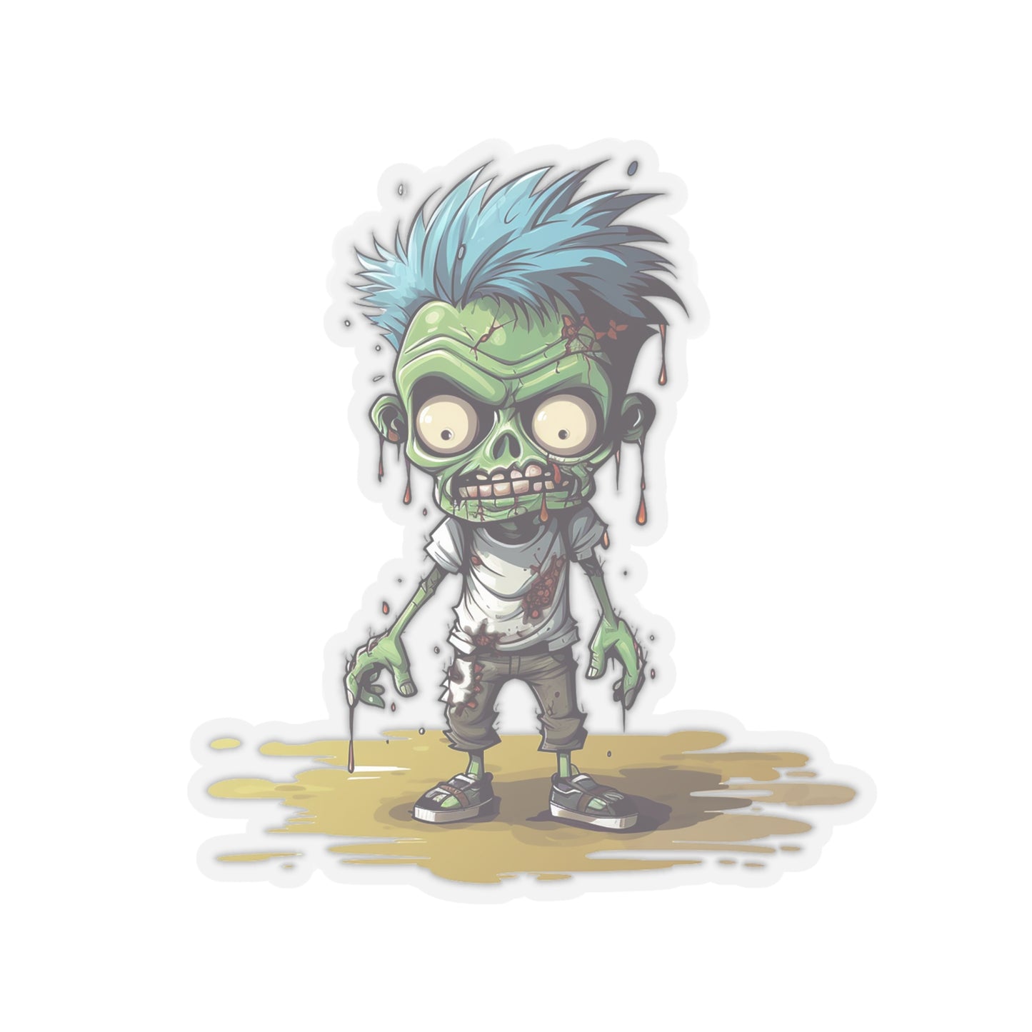 Halloween Special: Zombie Boy Sticker