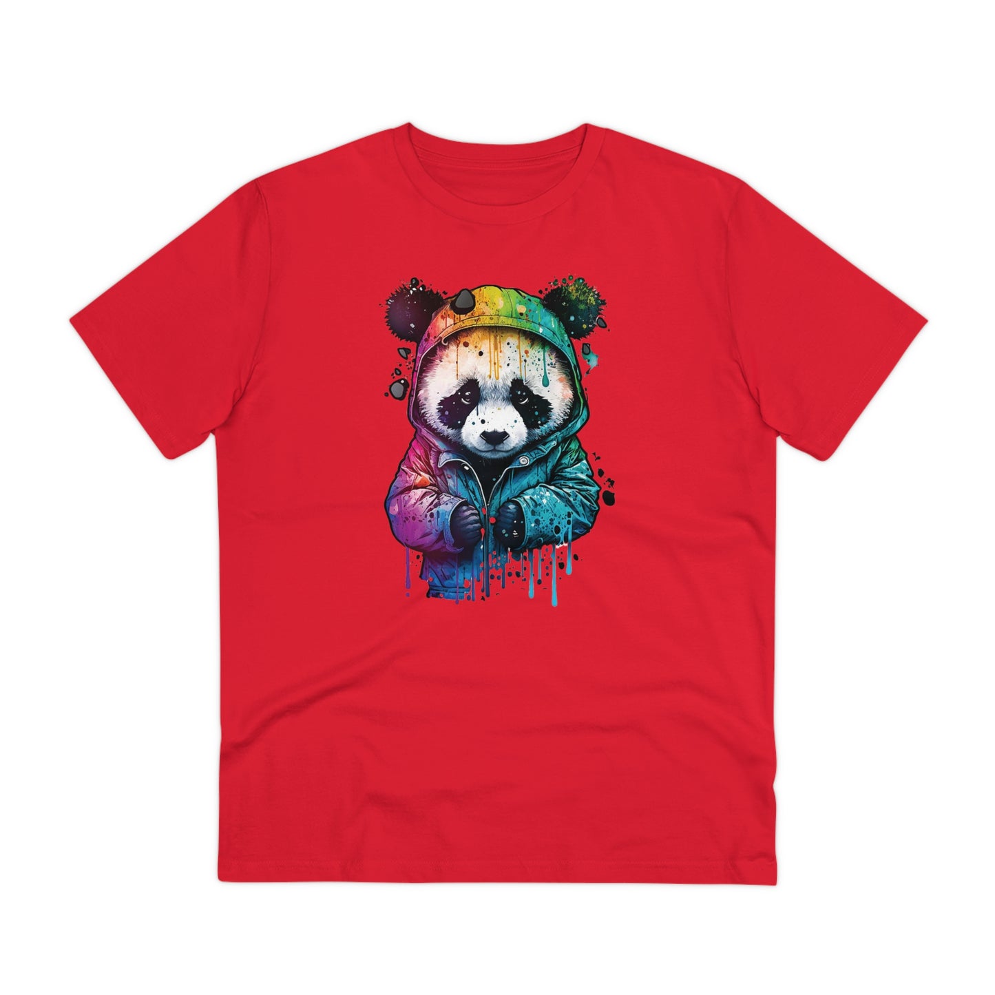 Panda Organic Unisex T-Shirt - Add Some Fun and Eco-Friendly Style to Your Wardrobe