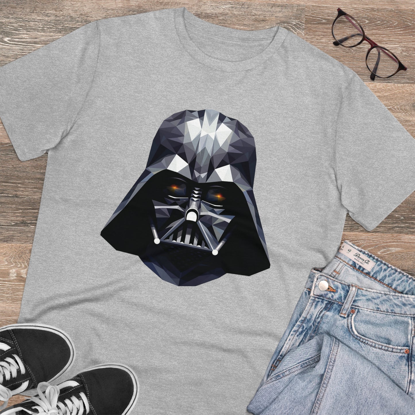 Darth Vader Polygonal T-Shirt - Embrace the Dark Side - Star Wars