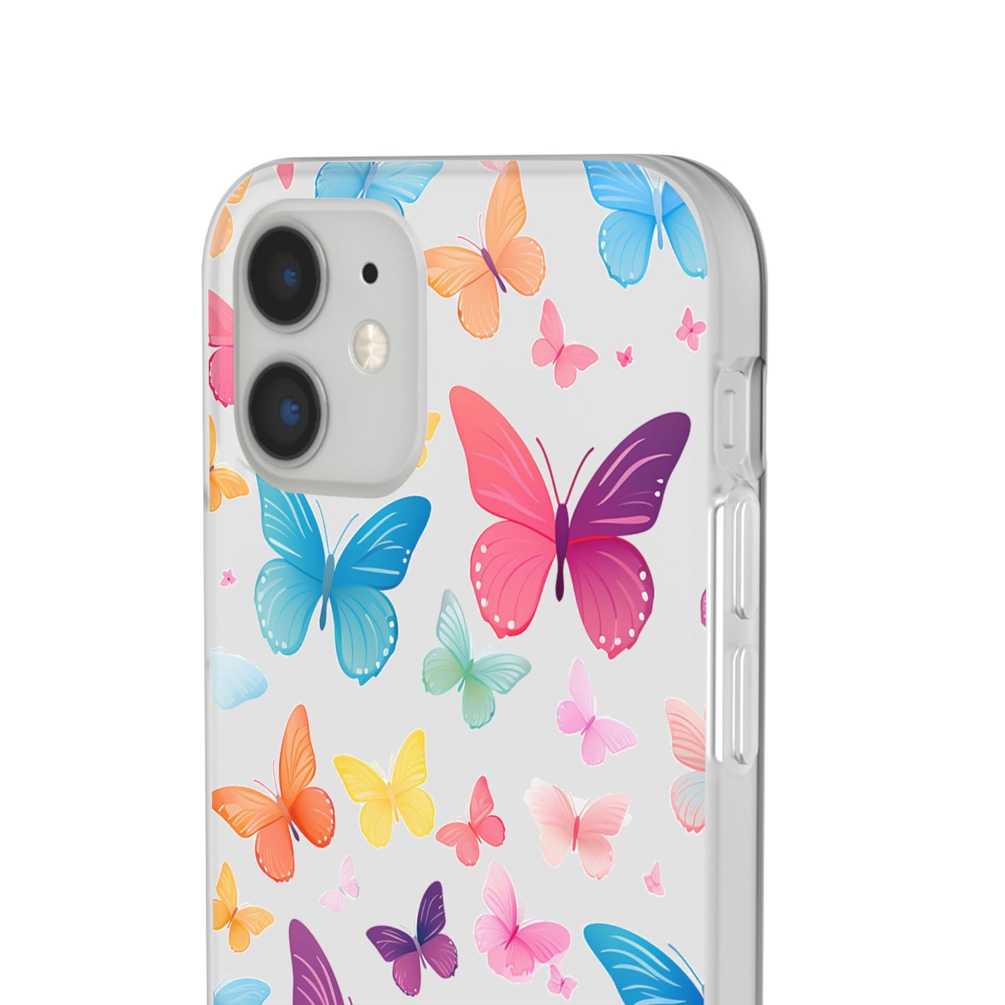 Charming Butterflies Flexi Transparent Phone Case