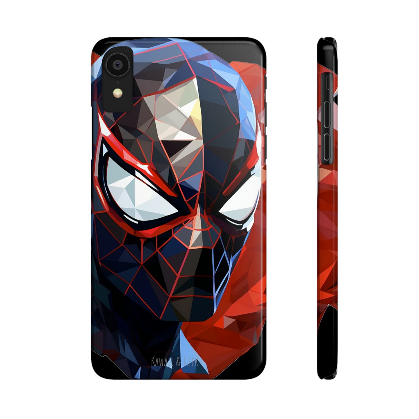 Miles Morales Slim Phone Case iPhone 15 Compatible - Embrace Superhero Style - Spider Man