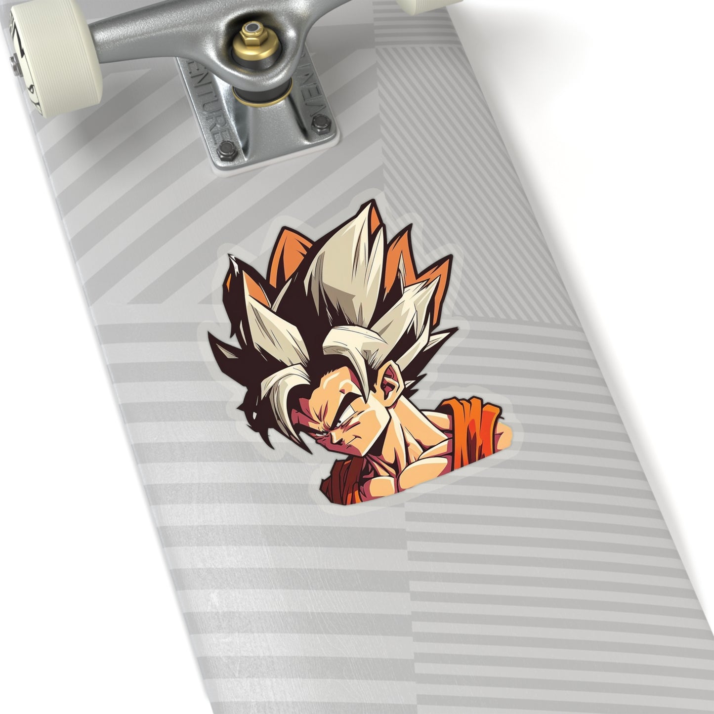 San Goku Sticker - Add Some Powerful and Intense Style to Your Tech- Dragon Ball