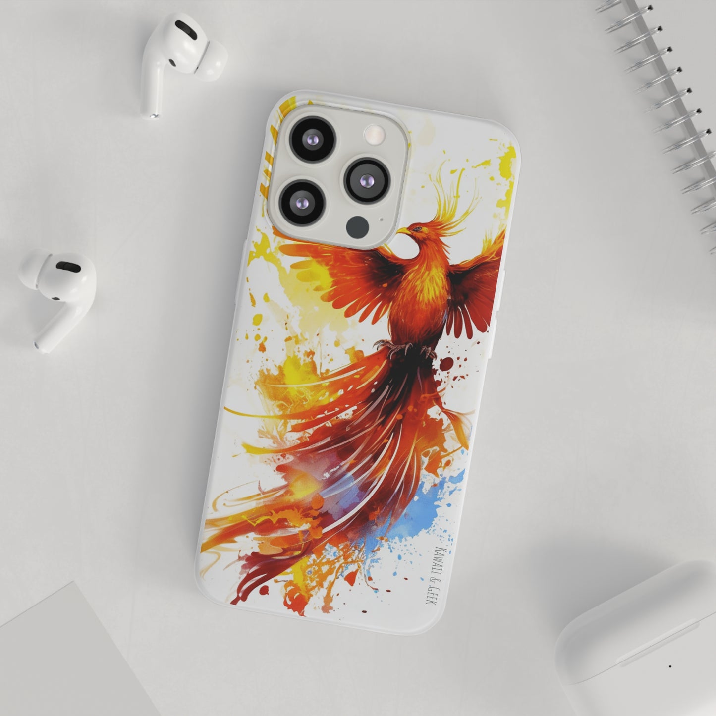 Phoenix Flexi Phone Case - Embrace the Symbol of Rebirth in Style