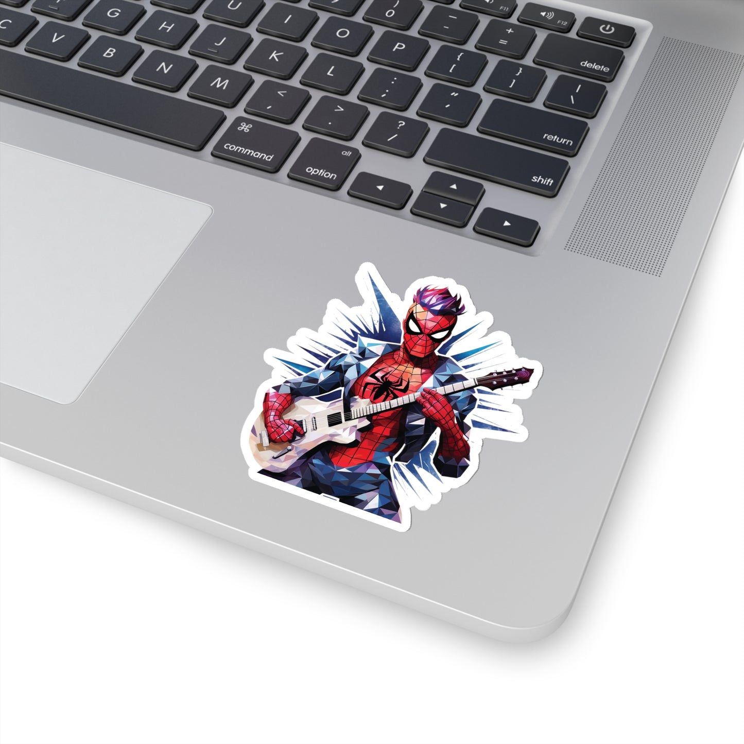 Spider Punk Sticker - Spider-Man Rocks with Electric Style