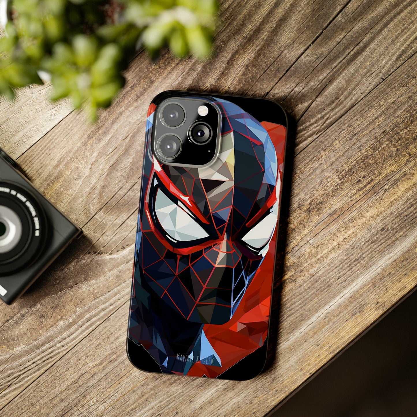 Miles Morales Slim Phone Case iPhone 15 Compatible - Embrace Superhero Style - Spider Man