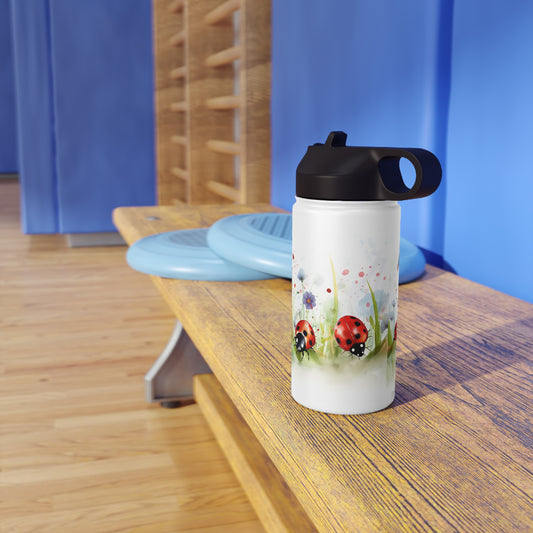 Ladybugs Garden Party: Stainless Steel Bottle