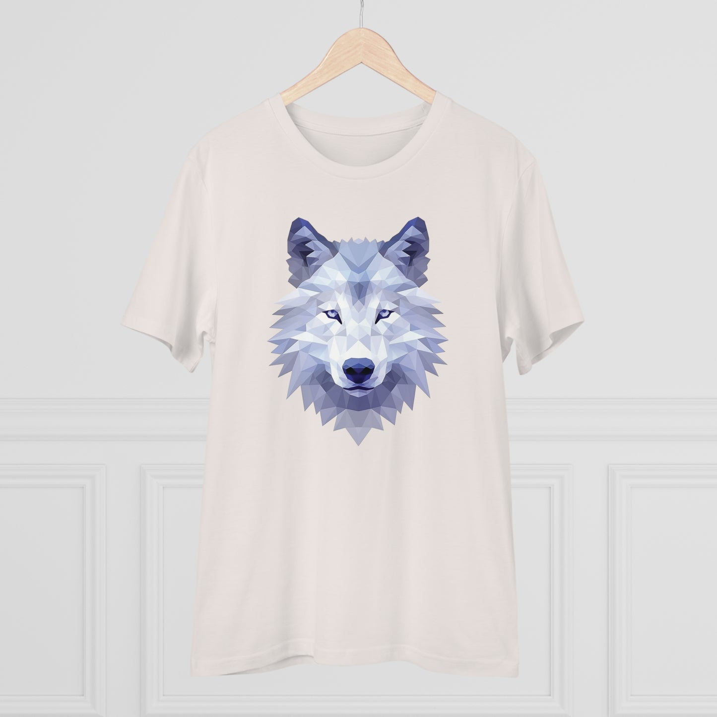 Wolf Polygonal T-Shirt - Embrace Wild Harmony